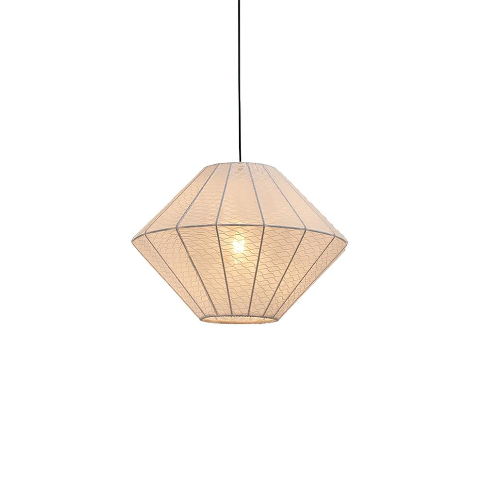 Felida Pendant Lamp Geometric Fabric Minimalist - Letslighting