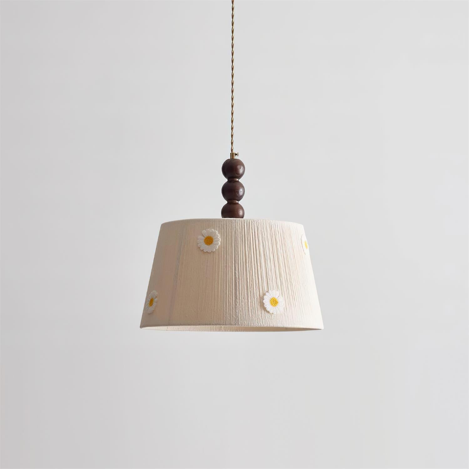 Felipe Flower Pendant Lamp Embroidered Daisy - Letslighting