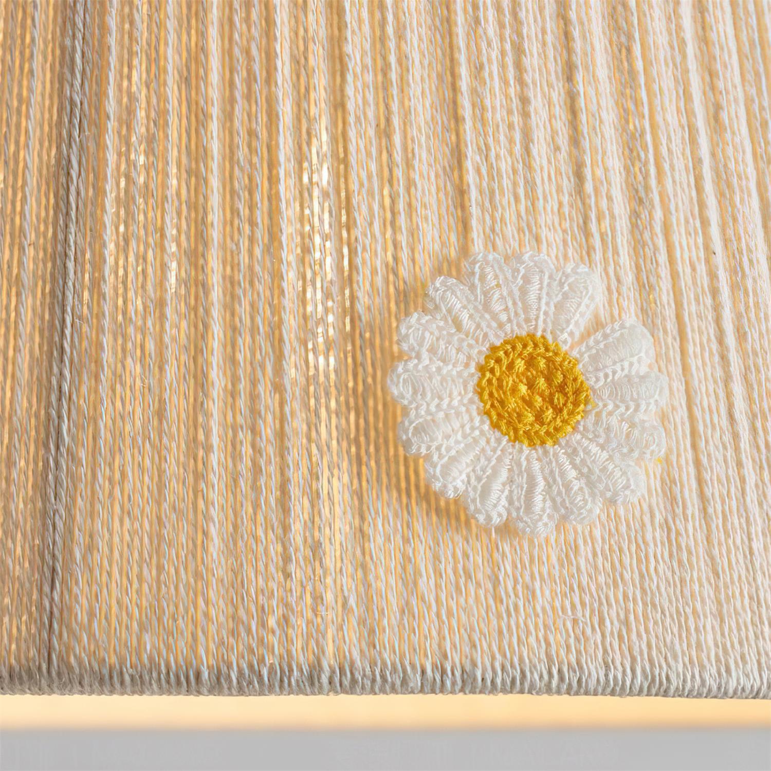 Felipe Flower Pendant Lamp Embroidered Daisy - Letslighting