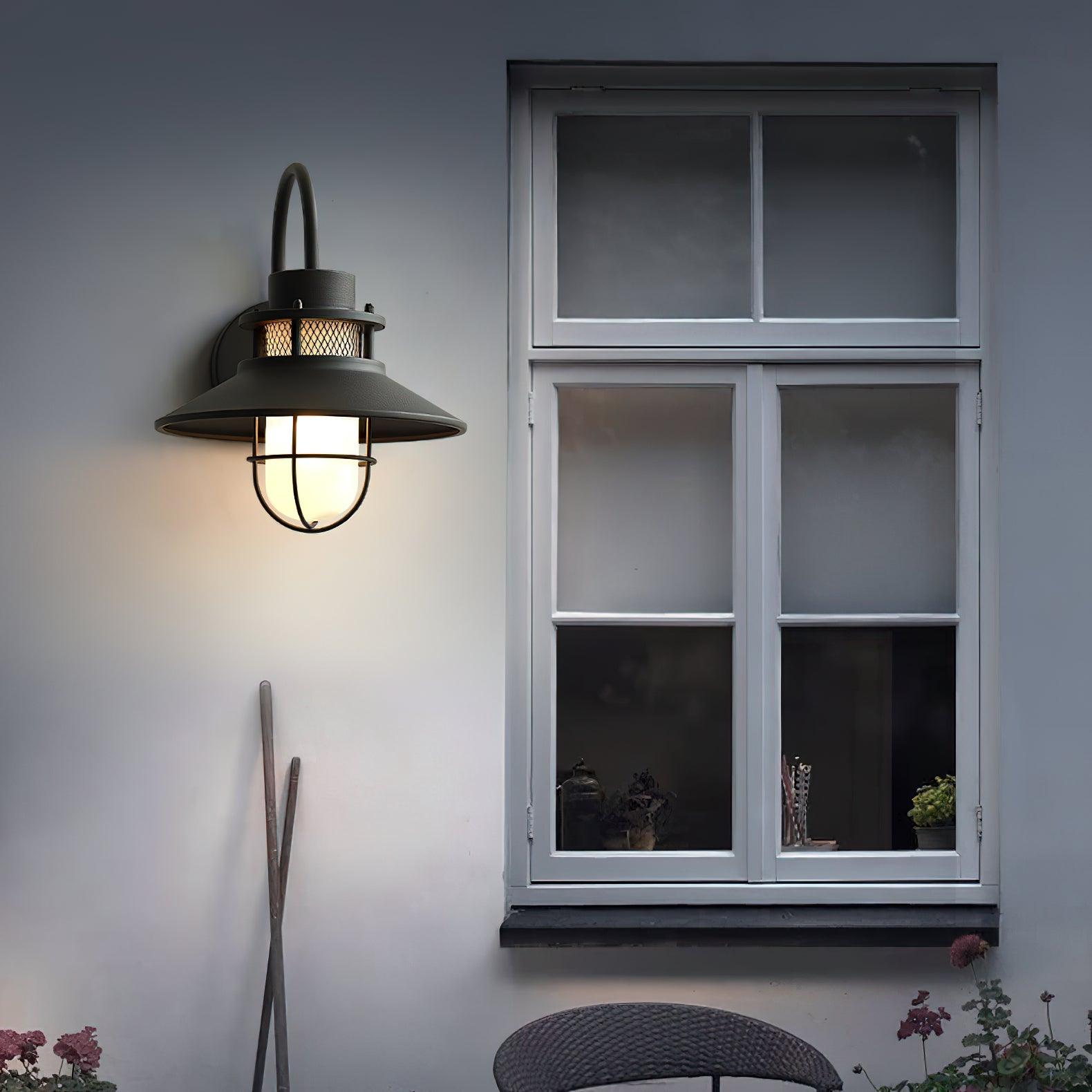 Ceraeion Unique Vintage Glass Outdoor Wall Lamp - Letslighting