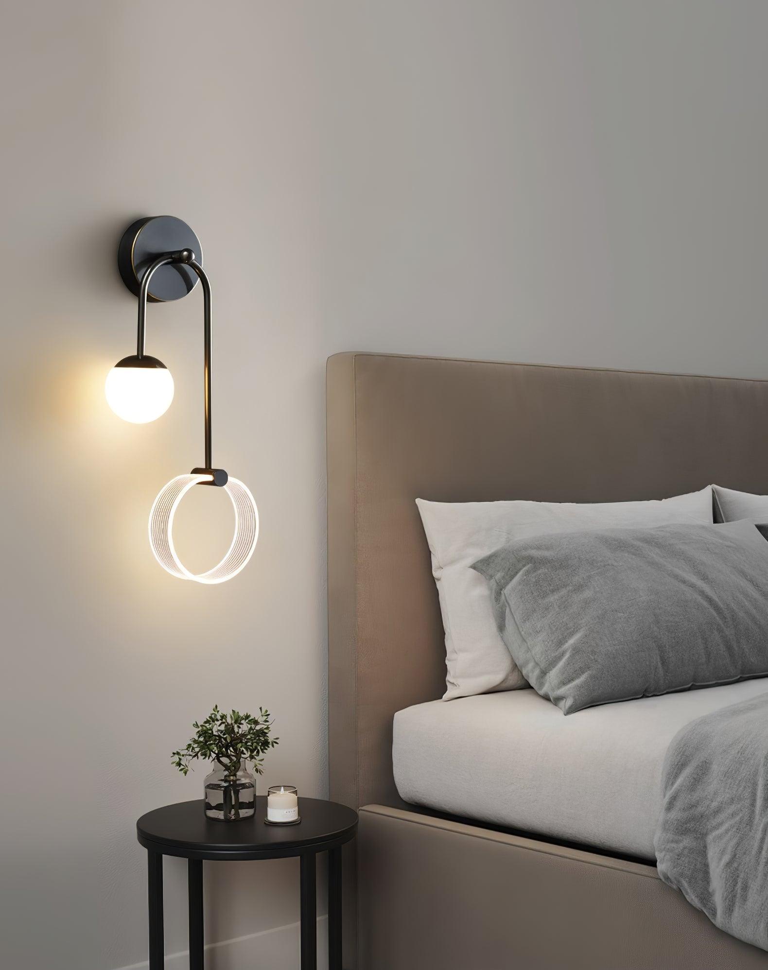 Warren Modern Minimalist LED Brass Wall Light - Letslighting