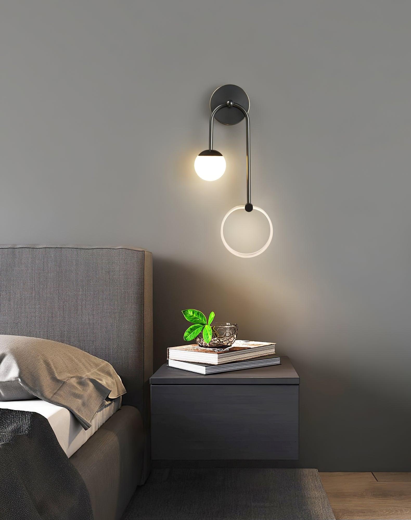 Warren Modern Minimalist LED Brass Wall Light - Letslighting