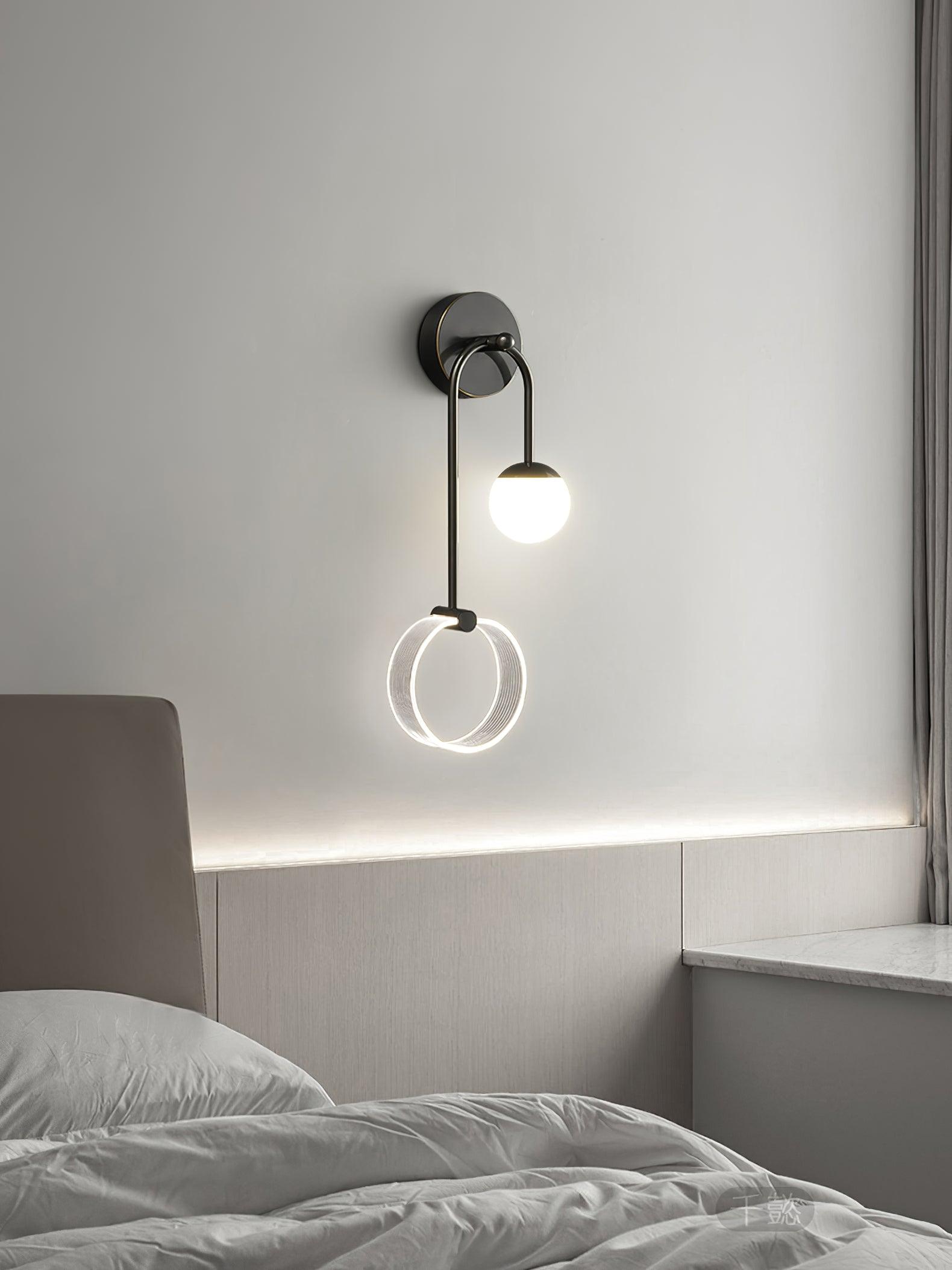 Warren Modern Minimalist LED Brass Wall Light - Letslighting