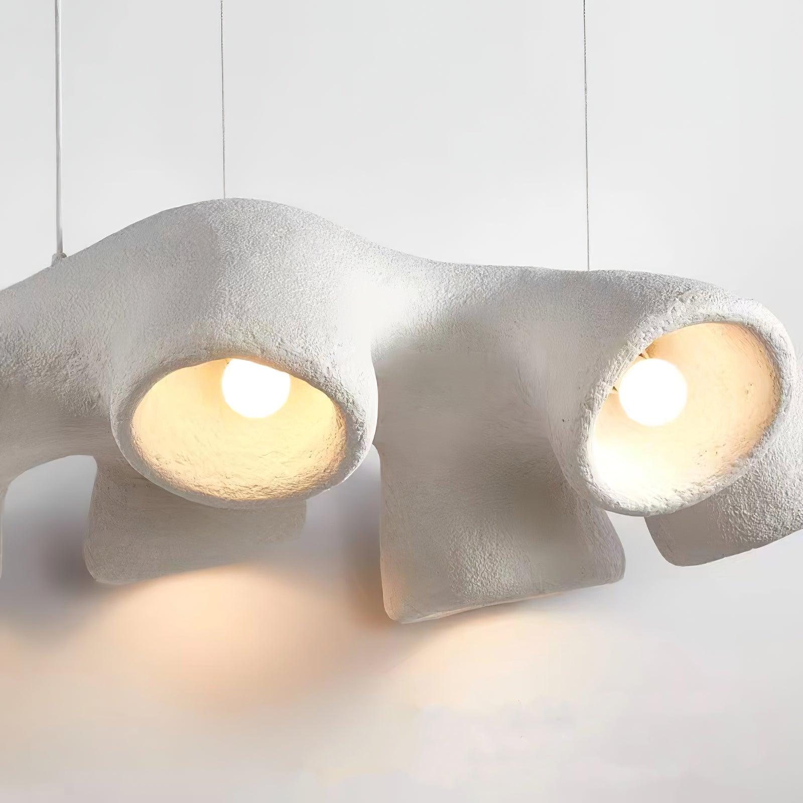 Wave Modern Polystyrene Pendant Light - Letslighting