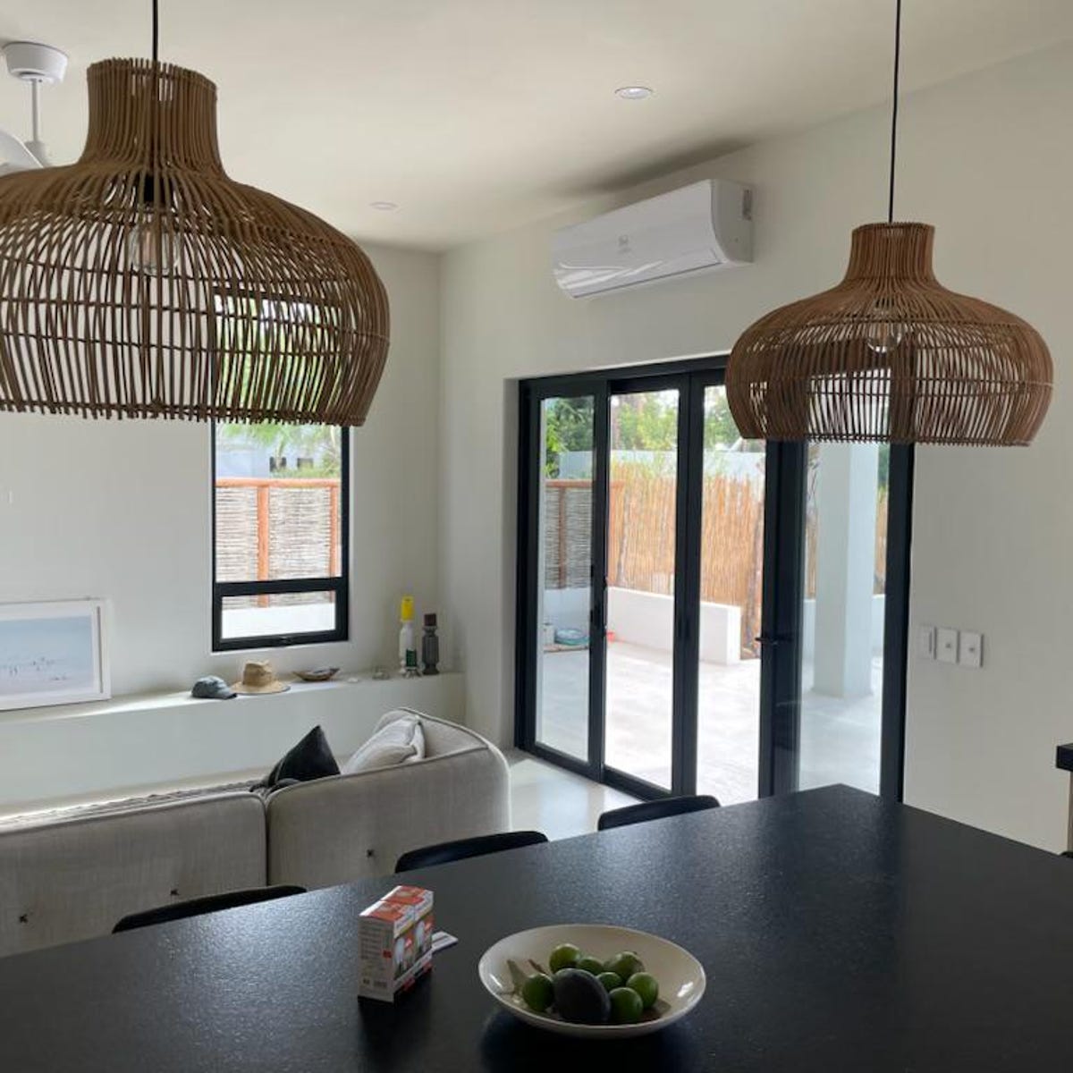 Elsilira Elegance Natural Rattan Pendant Lamp - Letslighting