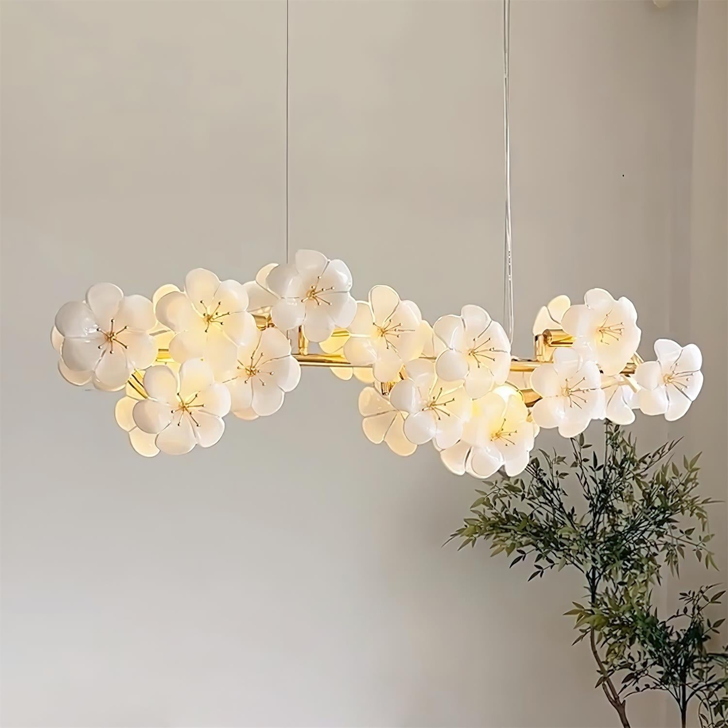 Aurora Flowers Chandelier - Letslighting