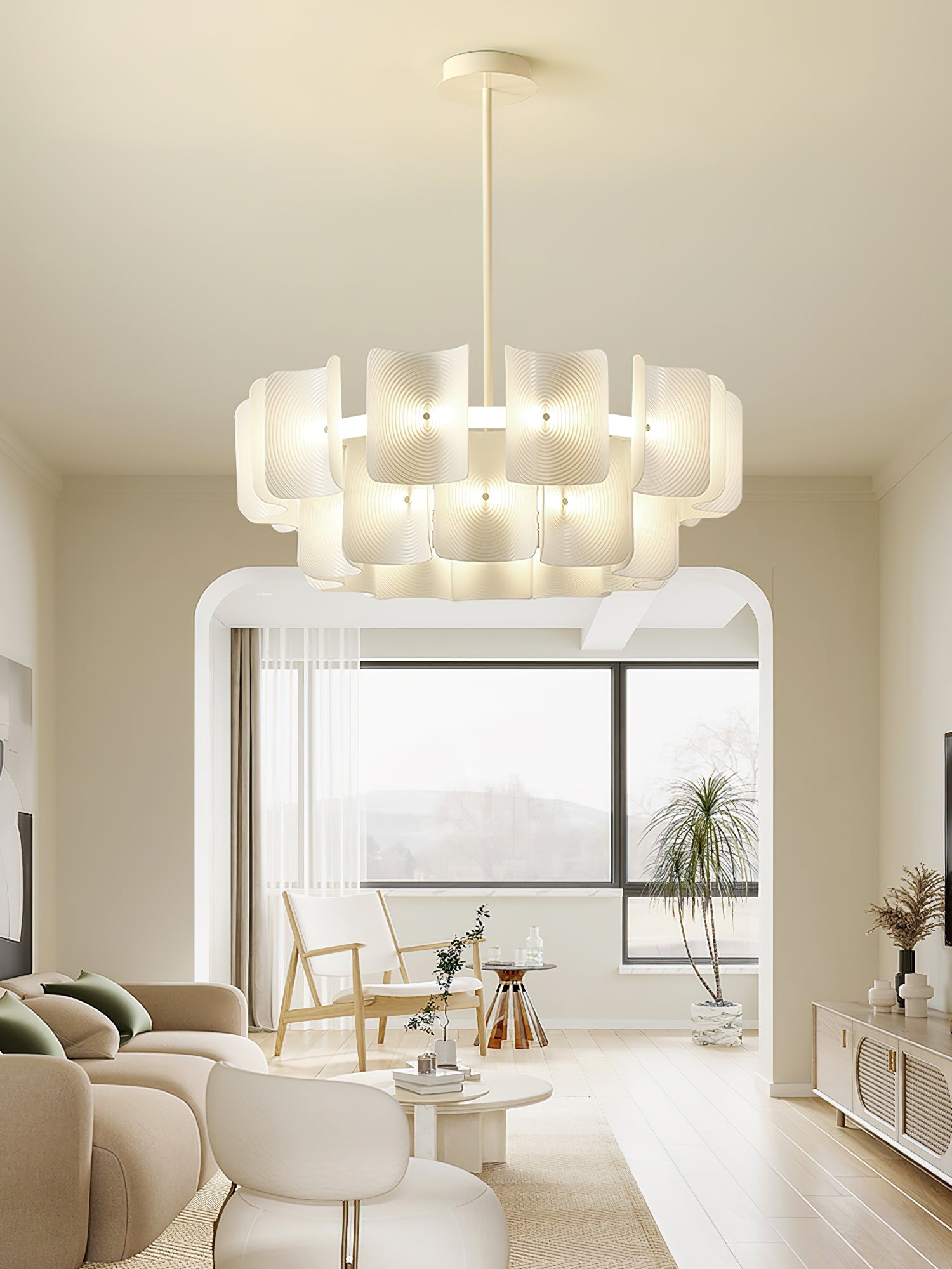 Aurora Chandelier Fingerprint LED - Letslighting
