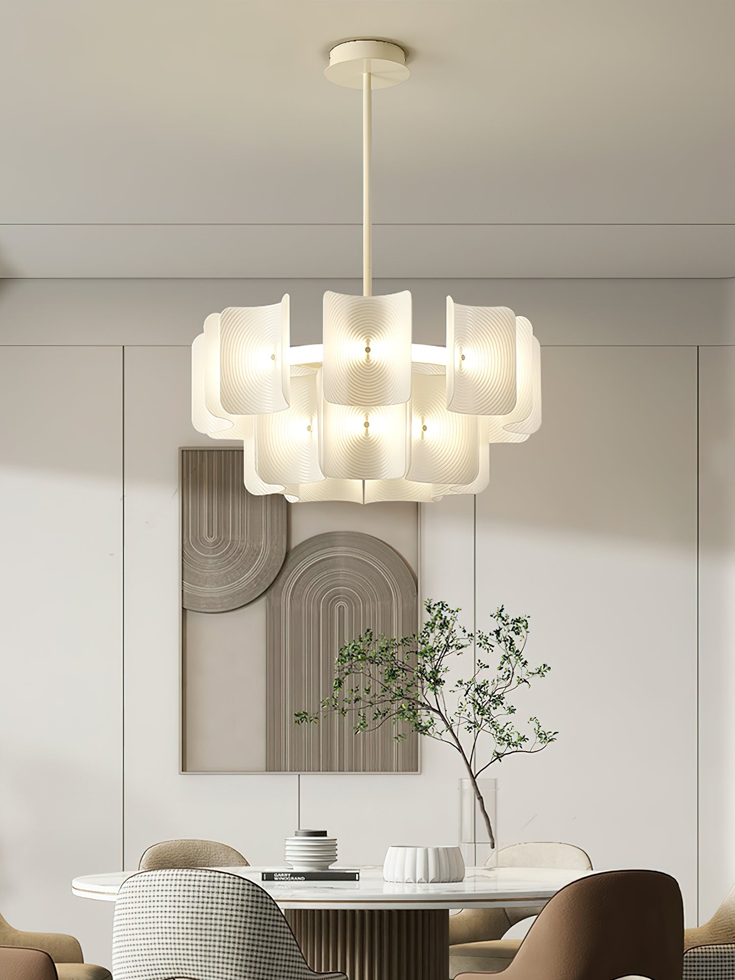 Aurora Chandelier Fingerprint LED - Letslighting