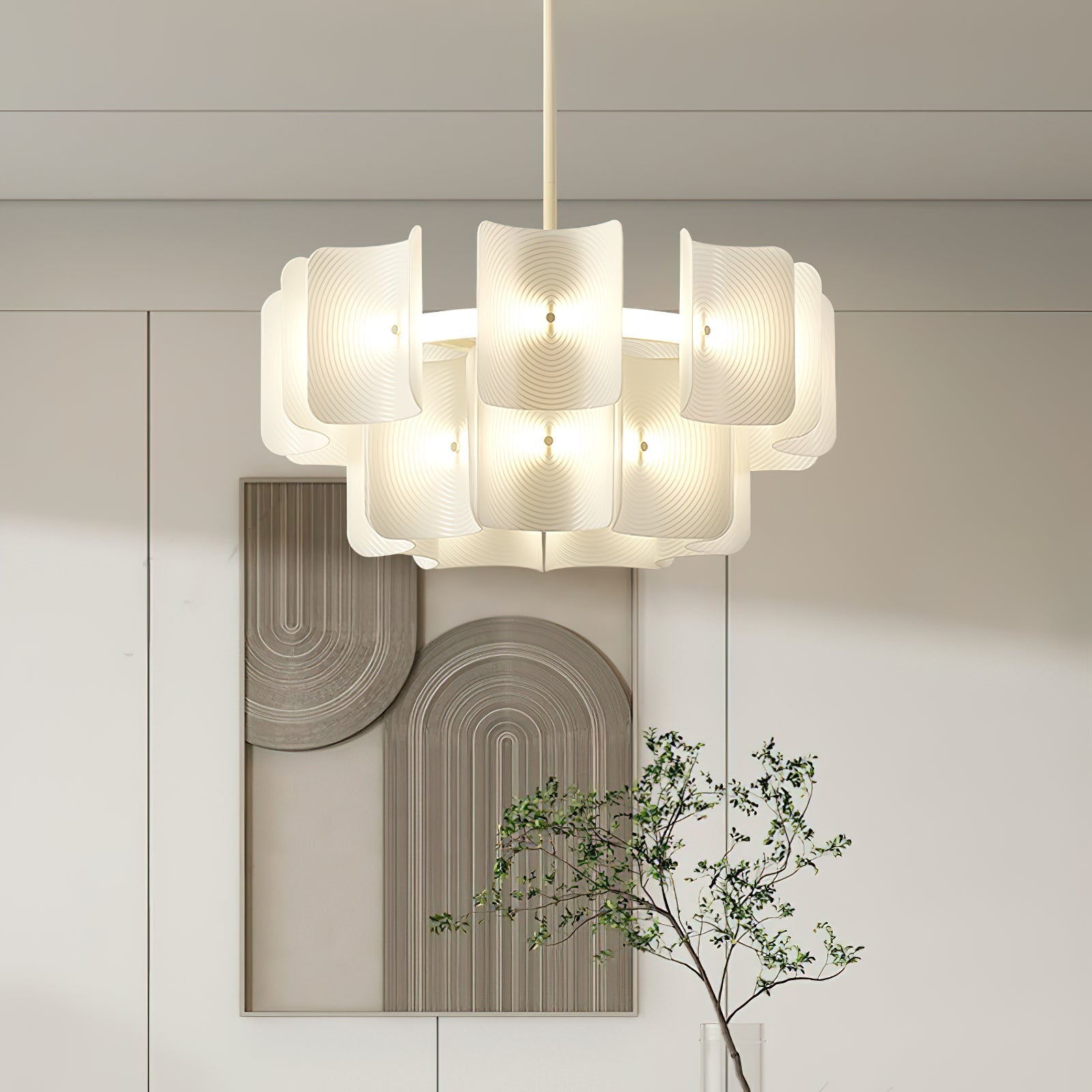 Aurora Chandelier Fingerprint LED - Letslighting
