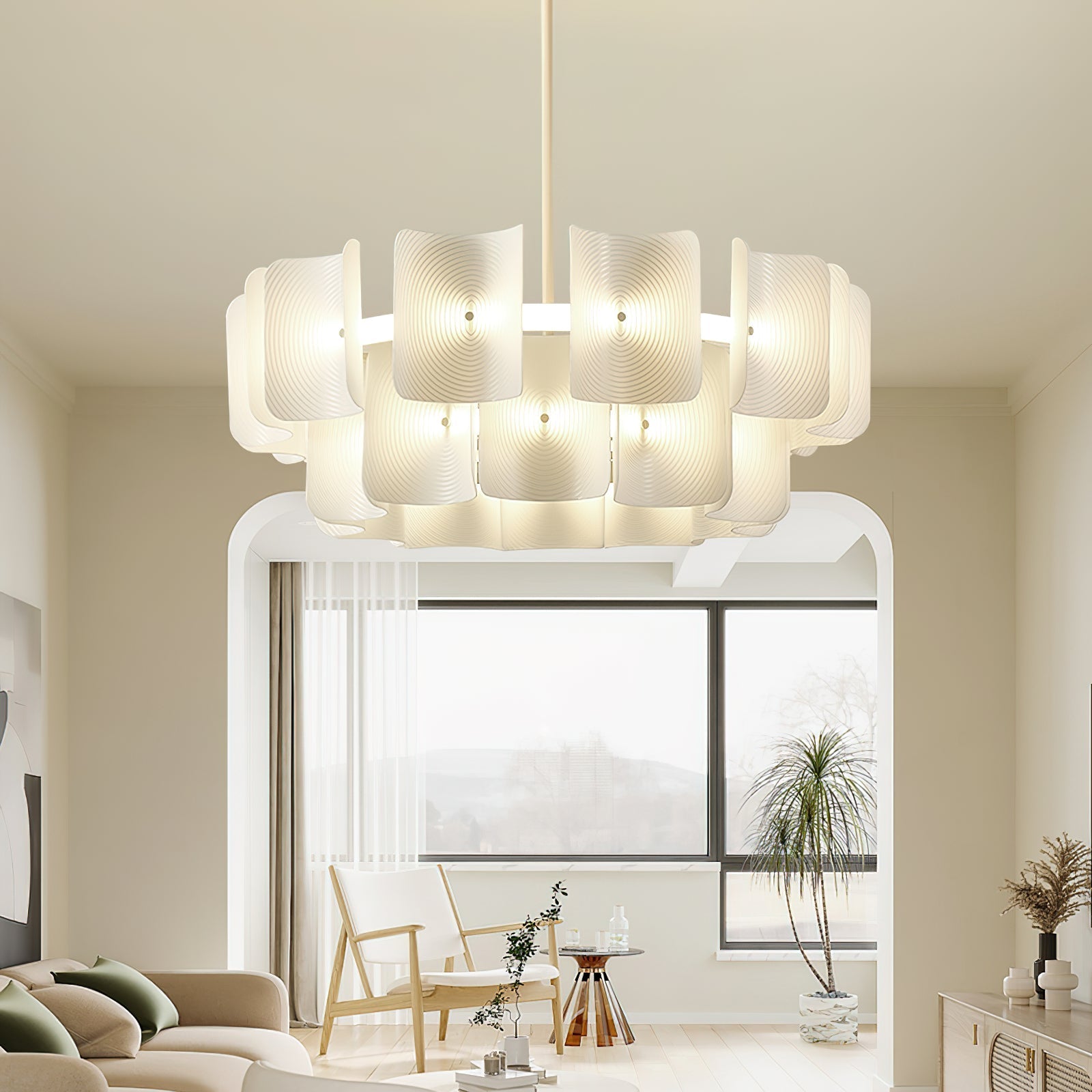 Aurora Chandelier Fingerprint LED - Letslighting