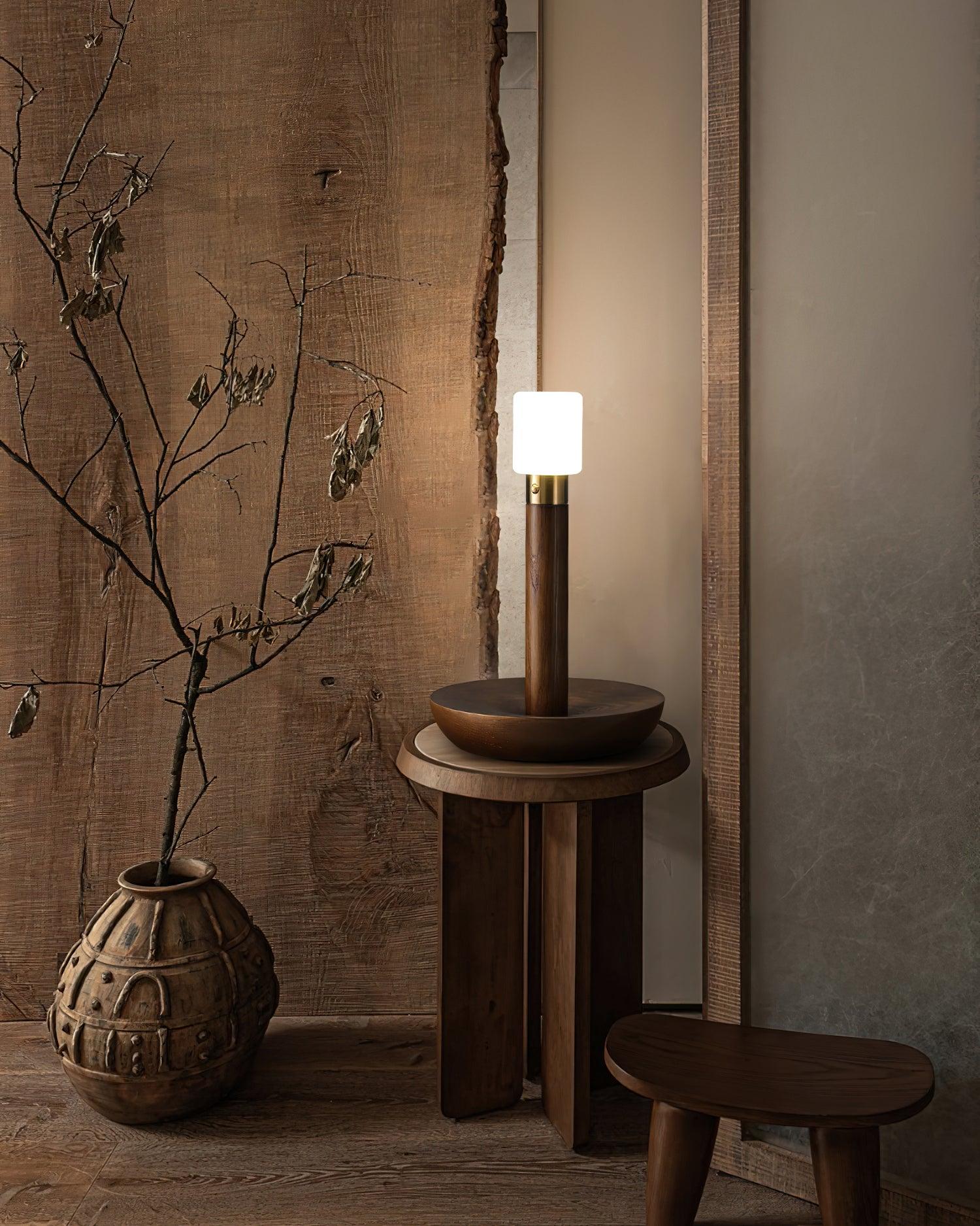 Lumaice Wood Minimalist Table Lamp - Letslighting