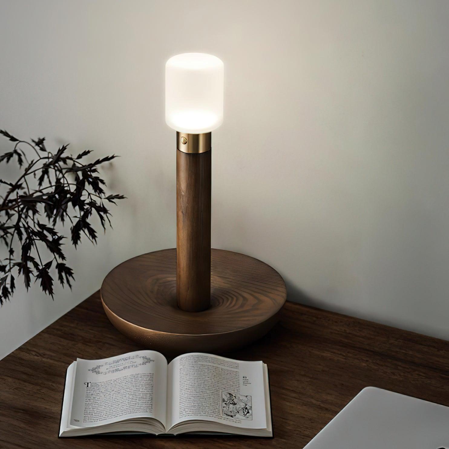 Lumaice Wood Minimalist Table Lamp - Letslighting