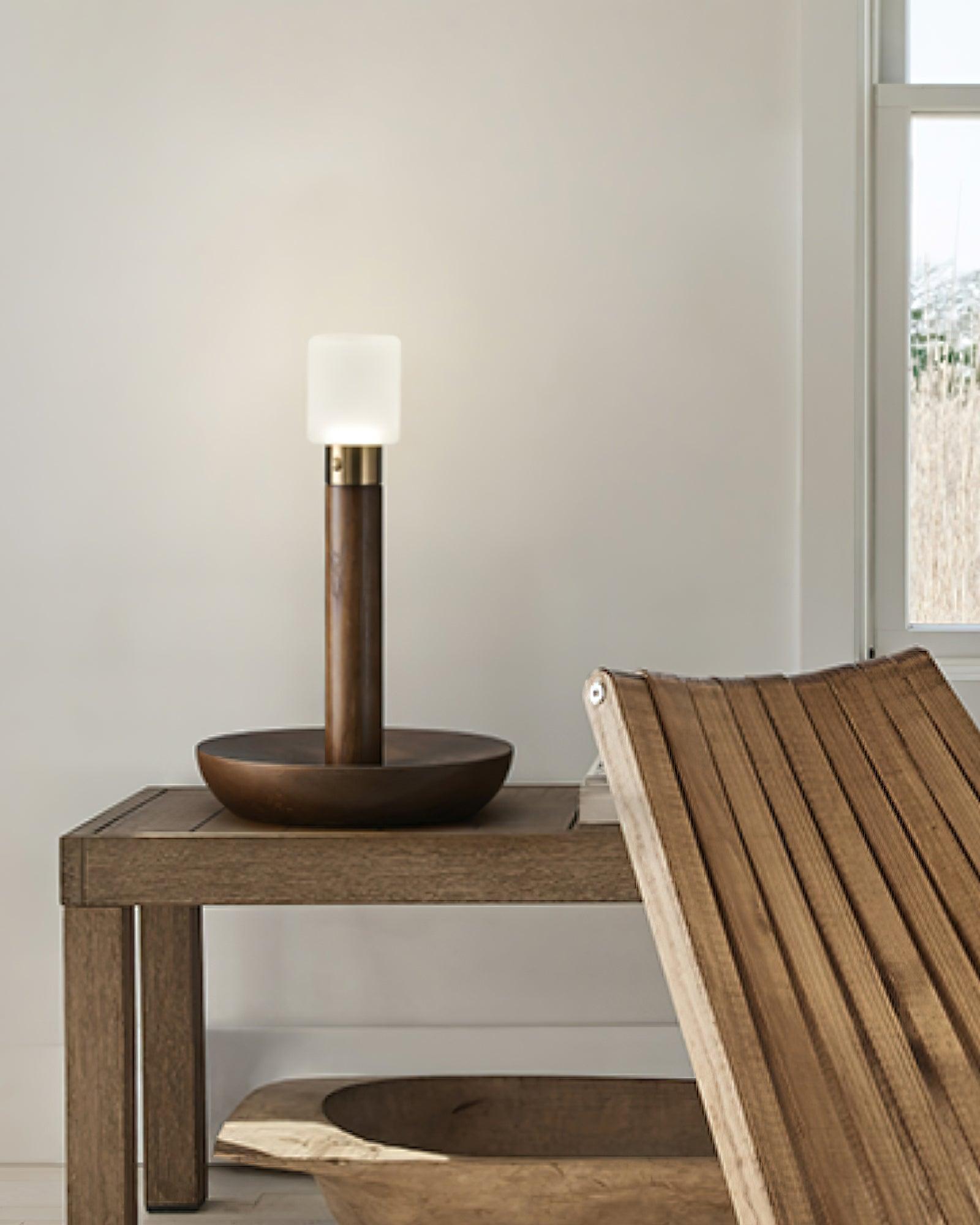 Lumaice Wood Minimalist Table Lamp - Letslighting