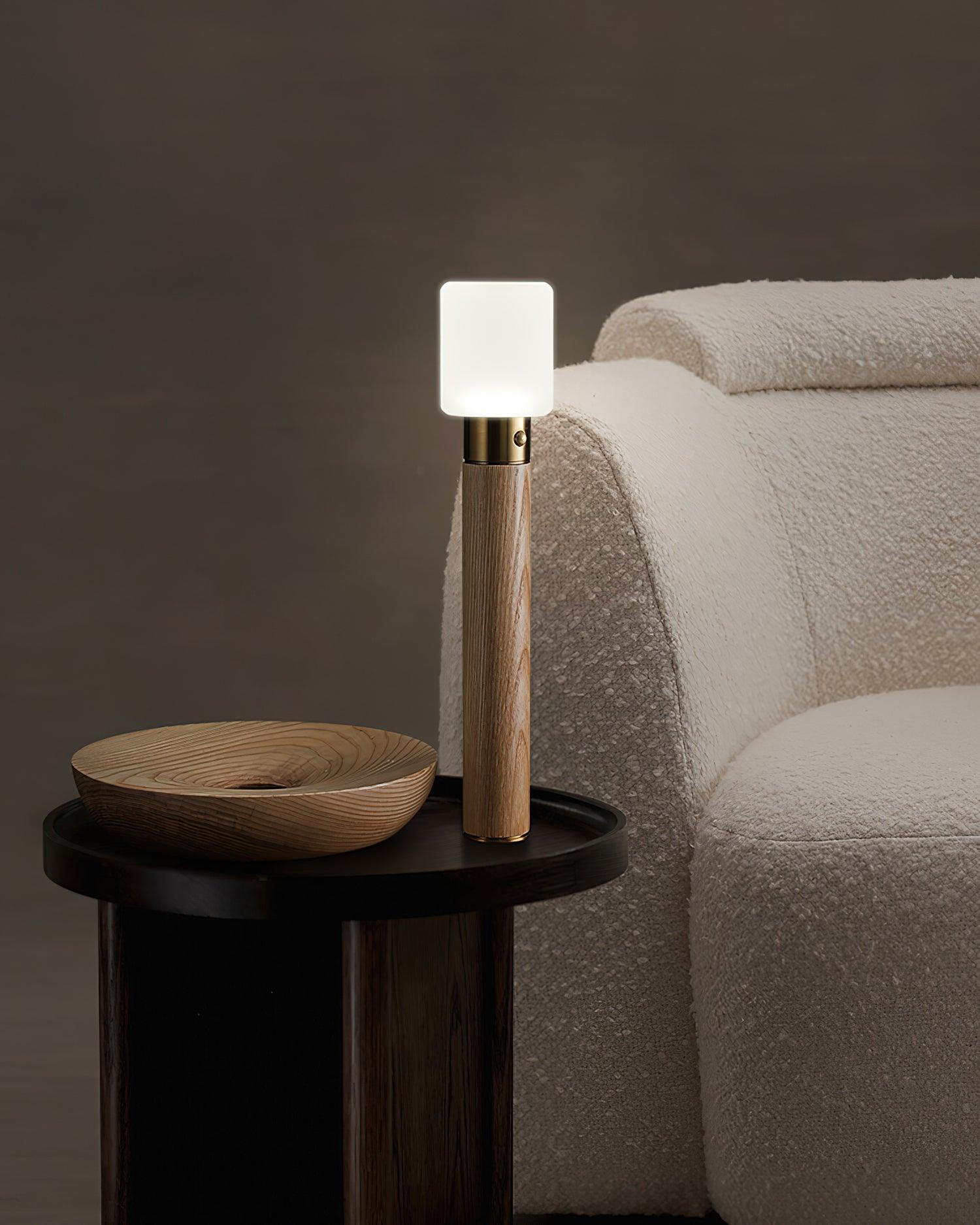 Lumaice Wood Minimalist Table Lamp - Letslighting