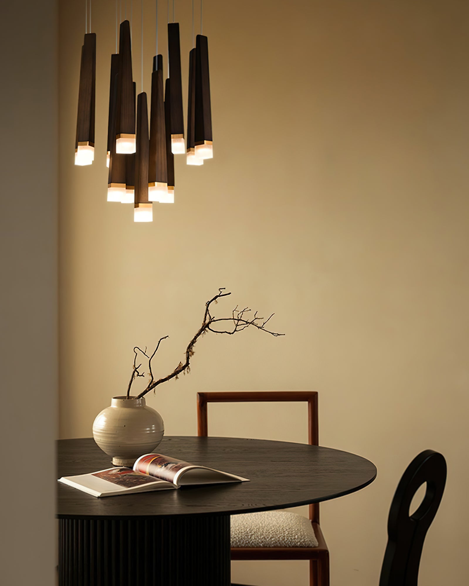 Armarila Firewood Stick Wood Chandelier - Letslighting
