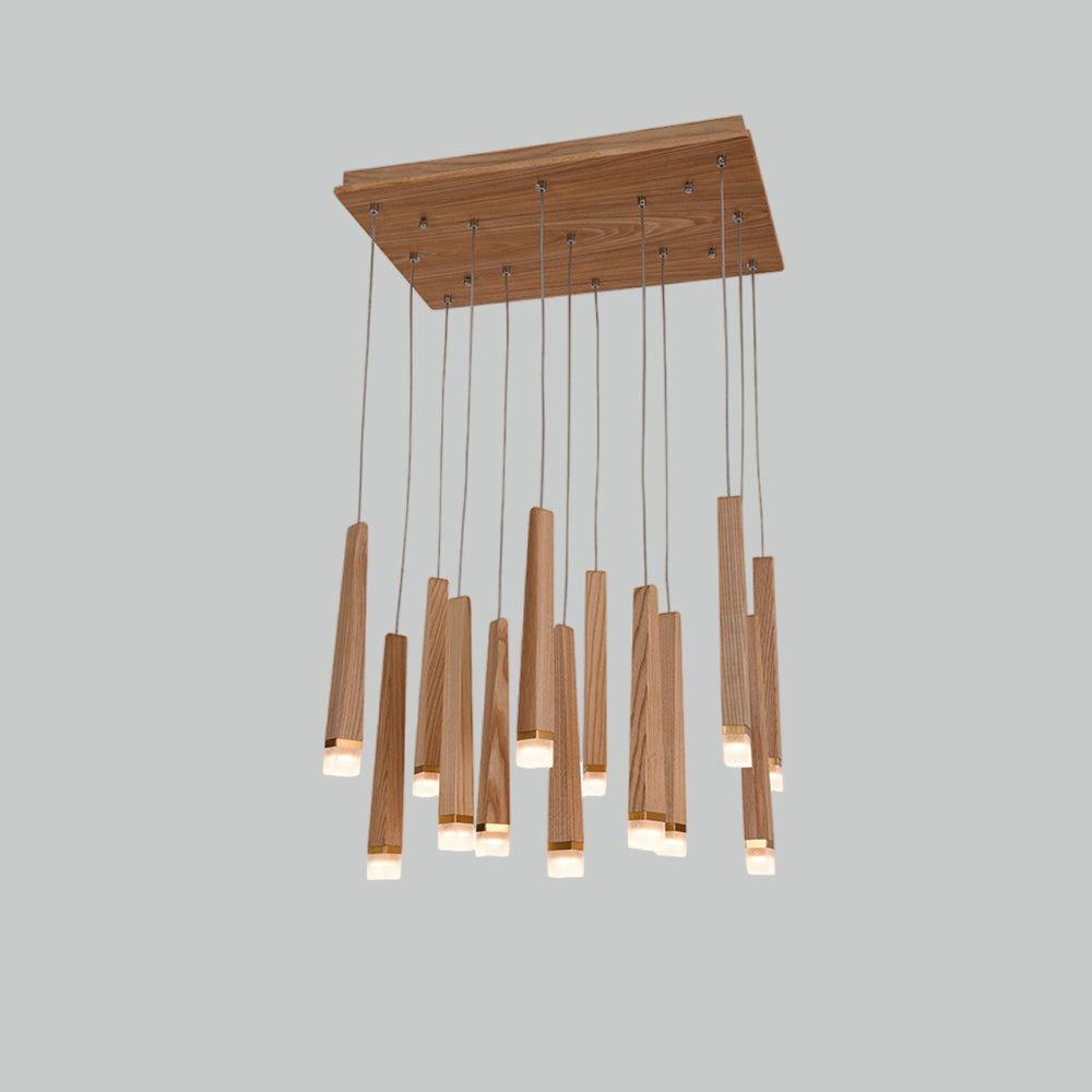 Armarila Firewood Stick Wood Chandelier - Letslighting