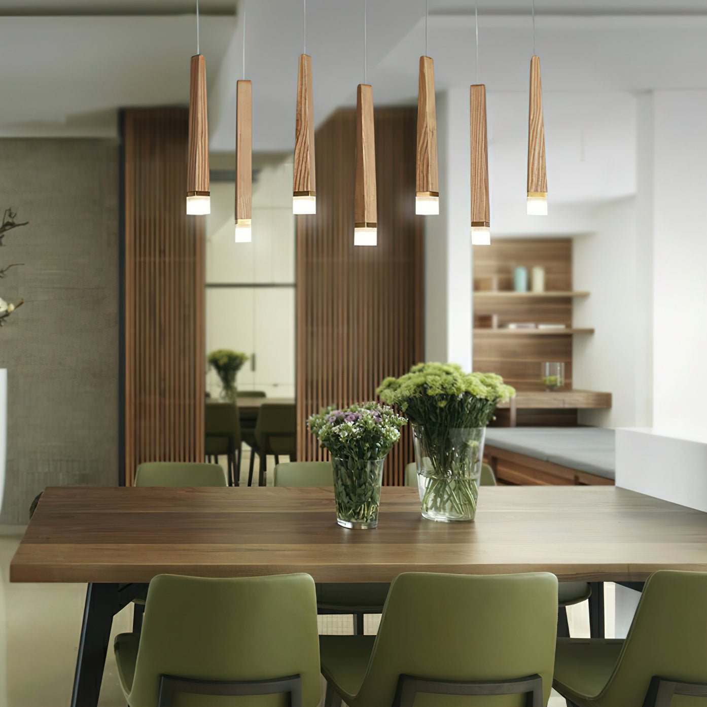 Armarila Firewood Stick Wood Chandelier - Letslighting