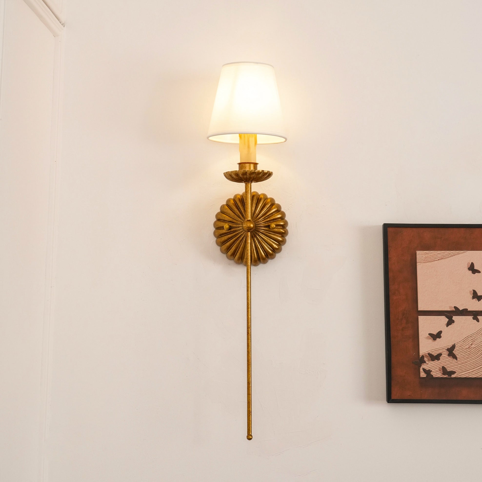 Kristy Wall Lamp Antique Candles Shape