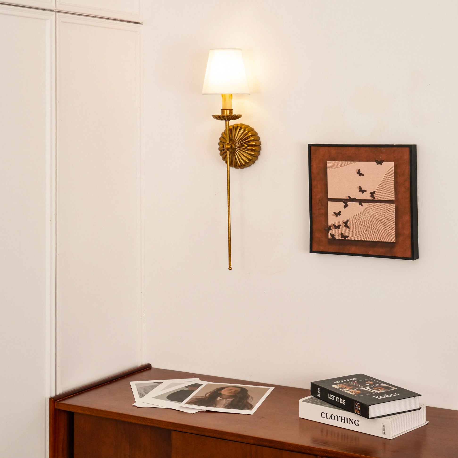 Kristy Wall Lamp Antique Candles Shape