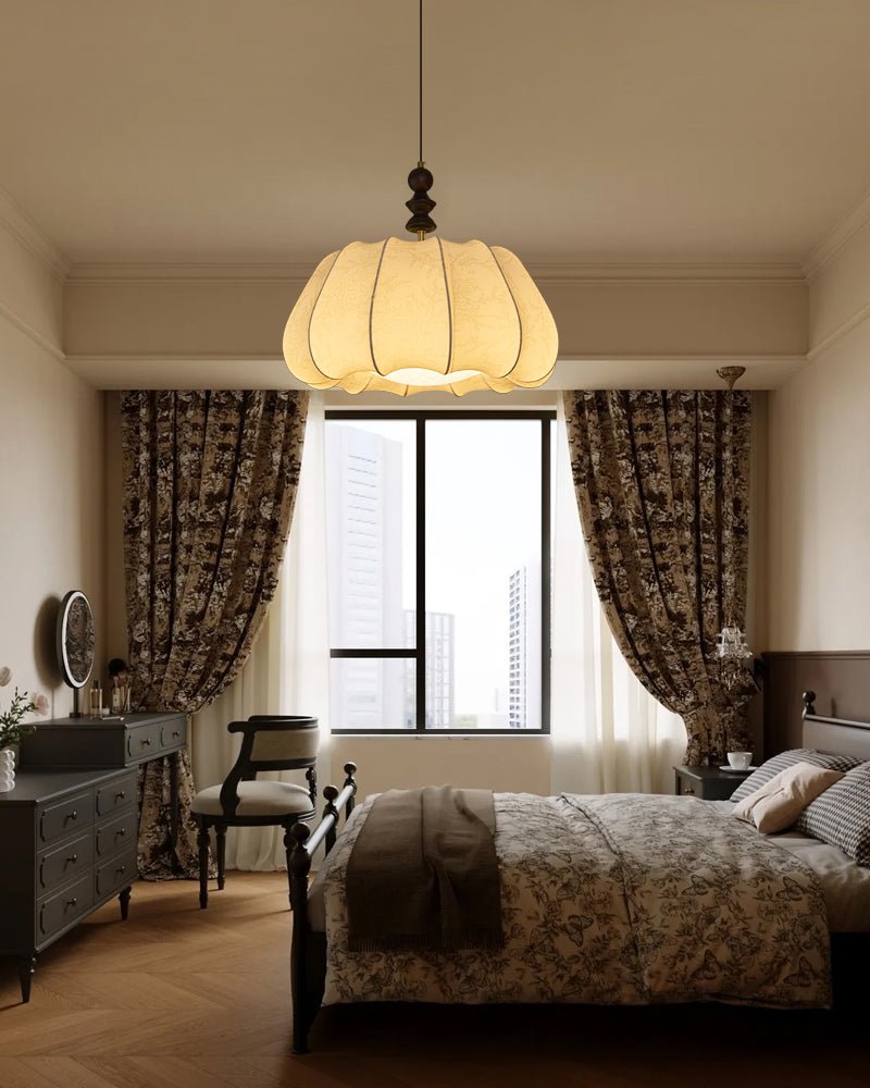 Asolira Elegance Vintage Wood Pendant Lamp - Letslighting