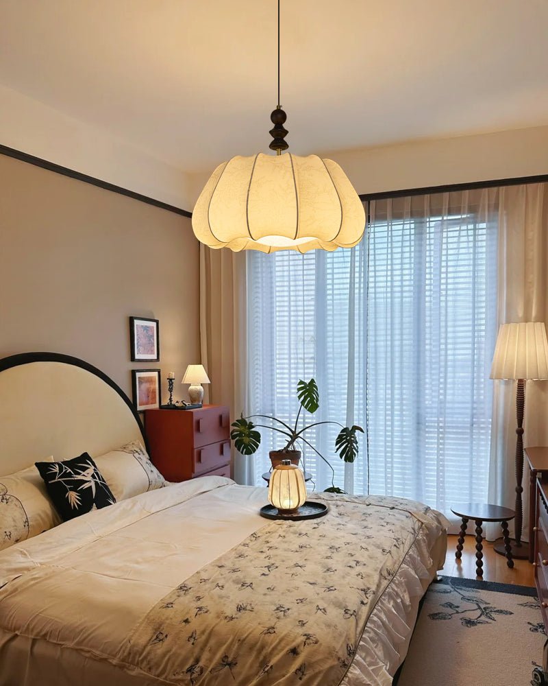 Asolira Elegance Vintage Wood Pendant Lamp - Letslighting