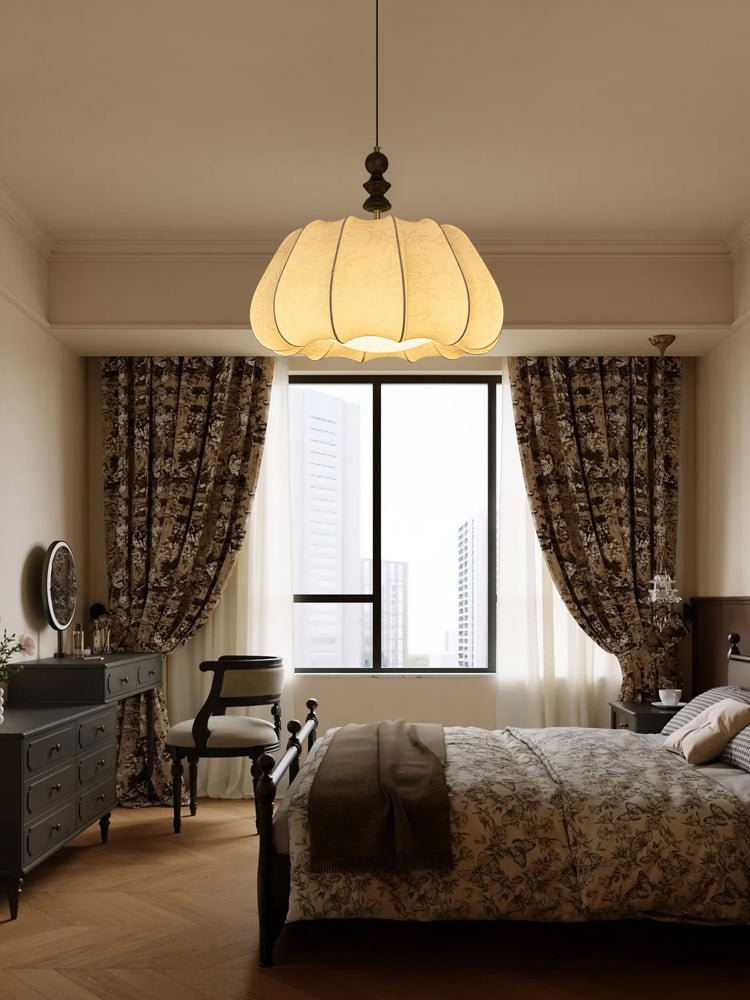Asolira Elegance Vintage Wood Pendant Lamp - Letslighting