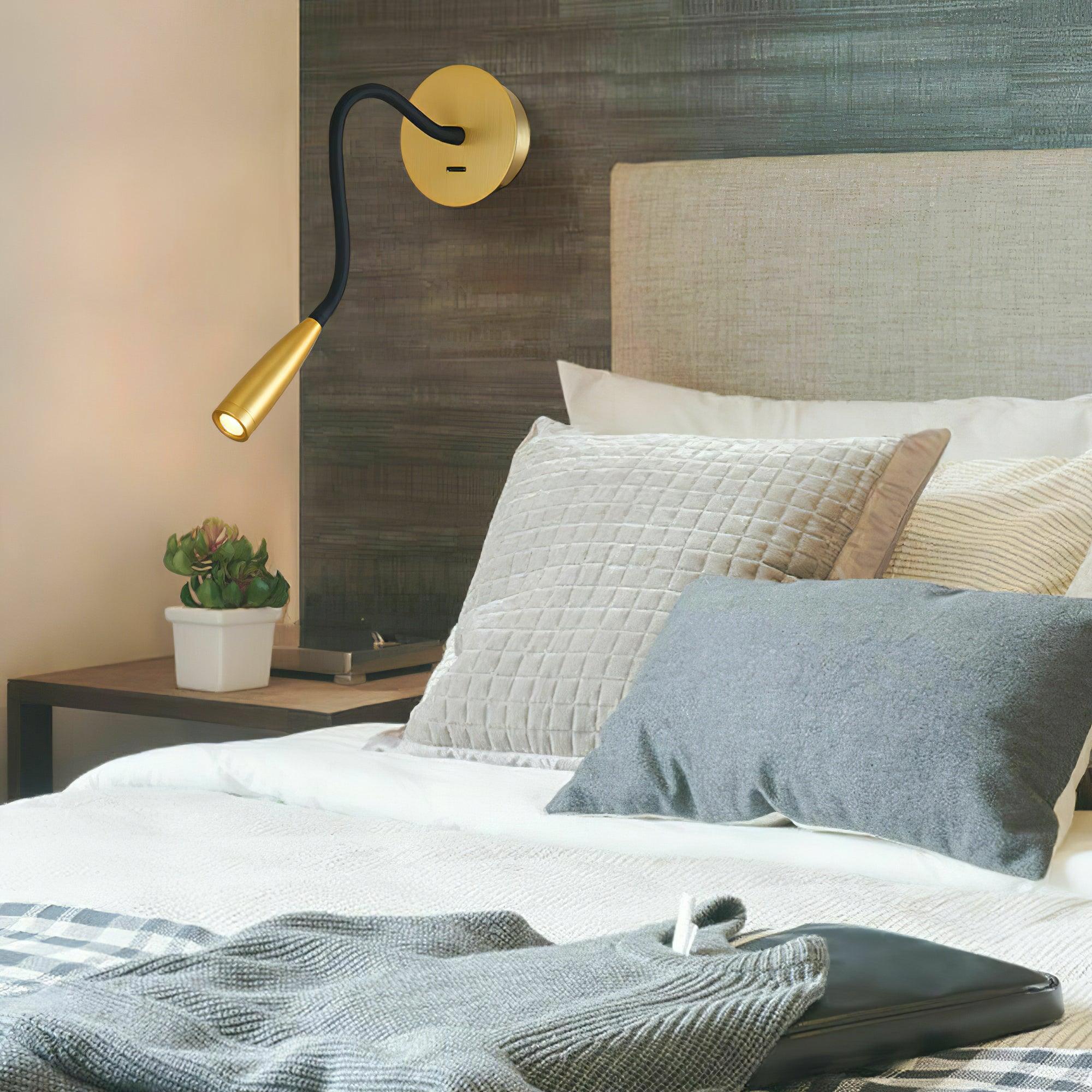 Zodore Modern Minimalist Plug-in Wall Light - Letslighting