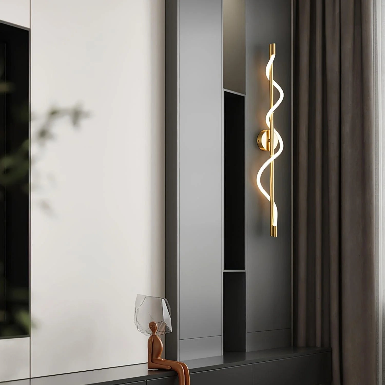 Vortex Flexible Curve Wall Light - Letslighting