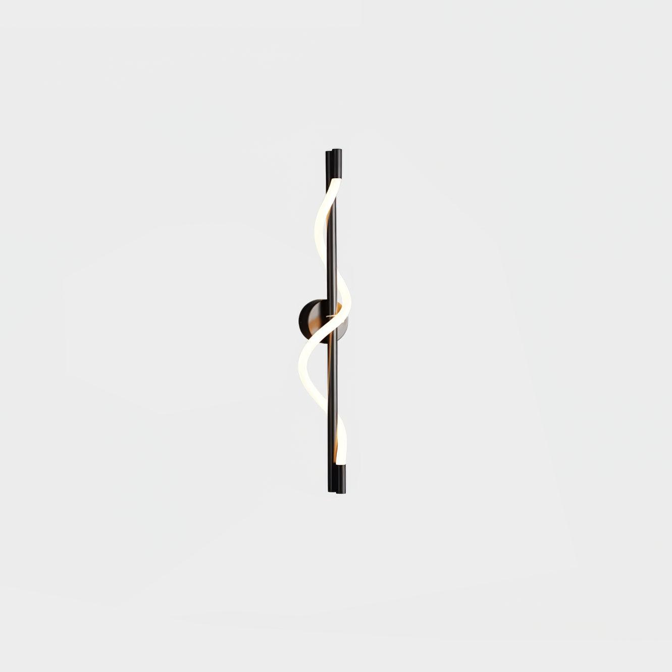 Fidora Sculptural Brass Silicone Wall Lamp - Letslighting