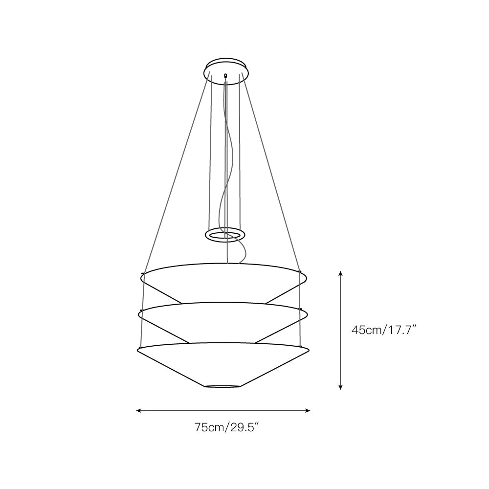 Zomarion Individual Creativity Paper Pendant Light - Letslighting