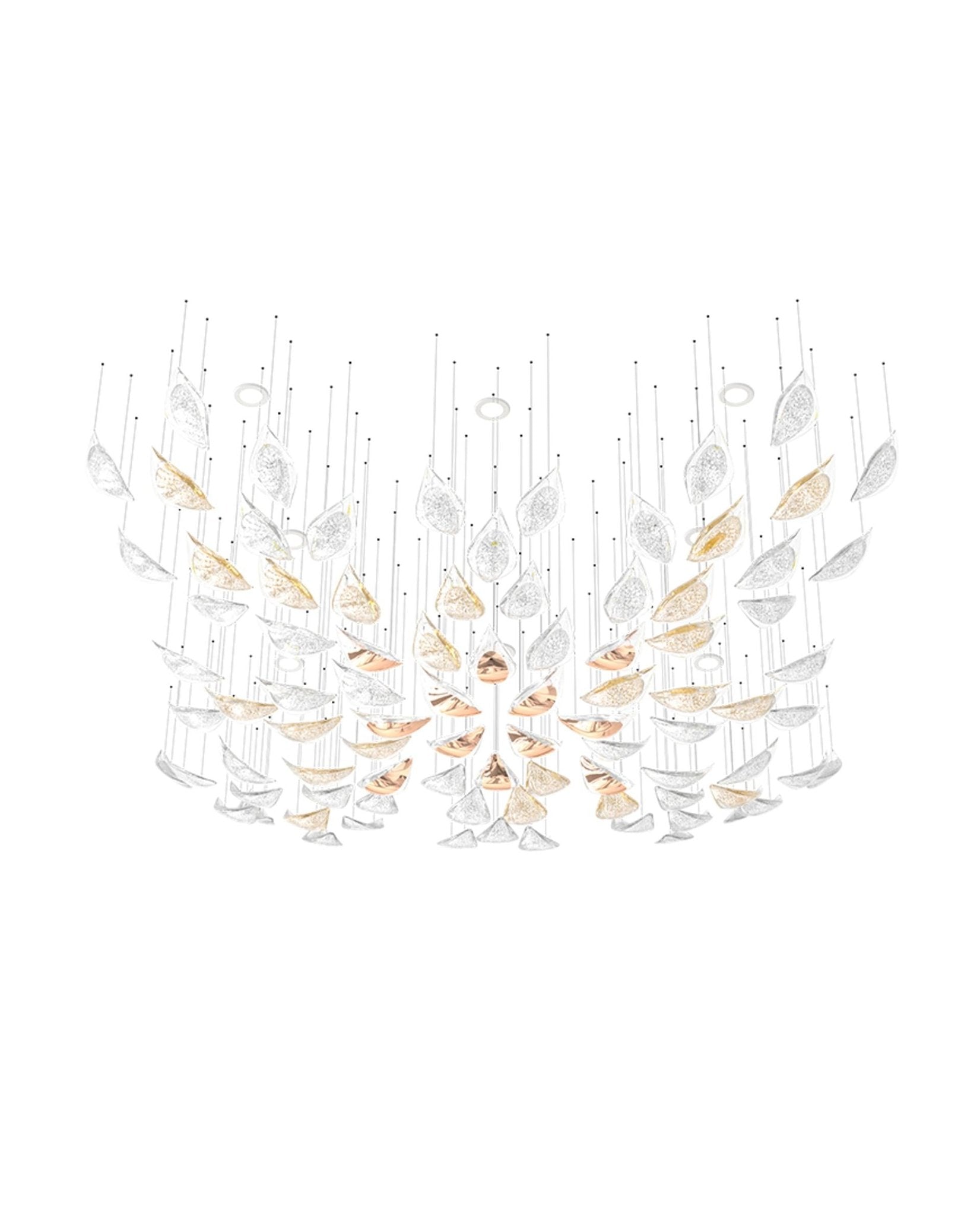 Avynen Crystal Petal Chandelier - Letslighting