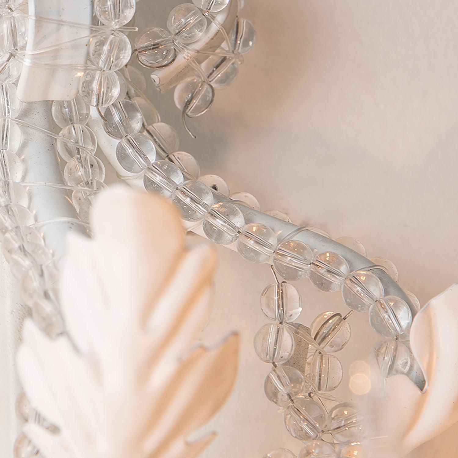 Nyraean Traditional Candle Holder Crystal Wall Lamp - Letslighting