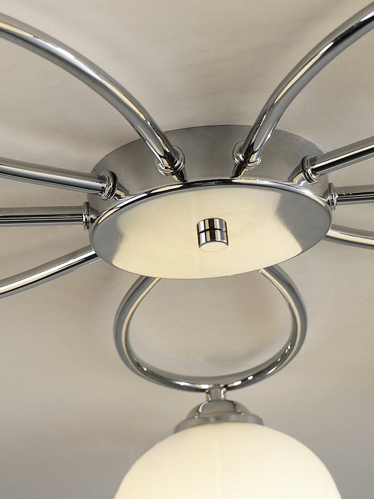 Oldore Premium Elegance Floral Glass Ceiling Lamp - Letslighting