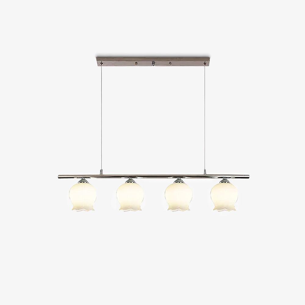 Evenara Modern Minimalist Floral Glass Pendant Lamp - Letslighting
