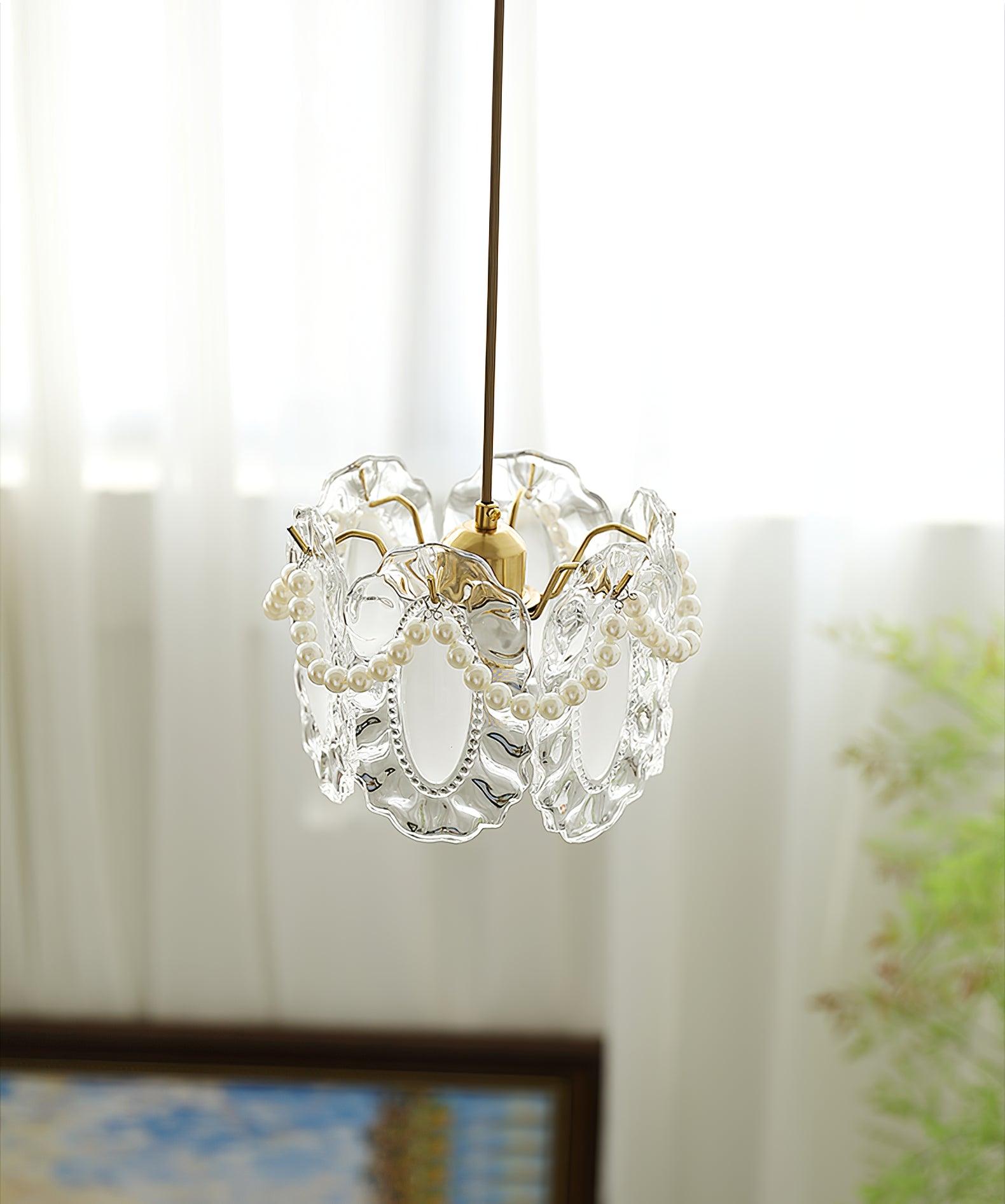Mirello Glass Glam Pendant Lamp - Letslighting