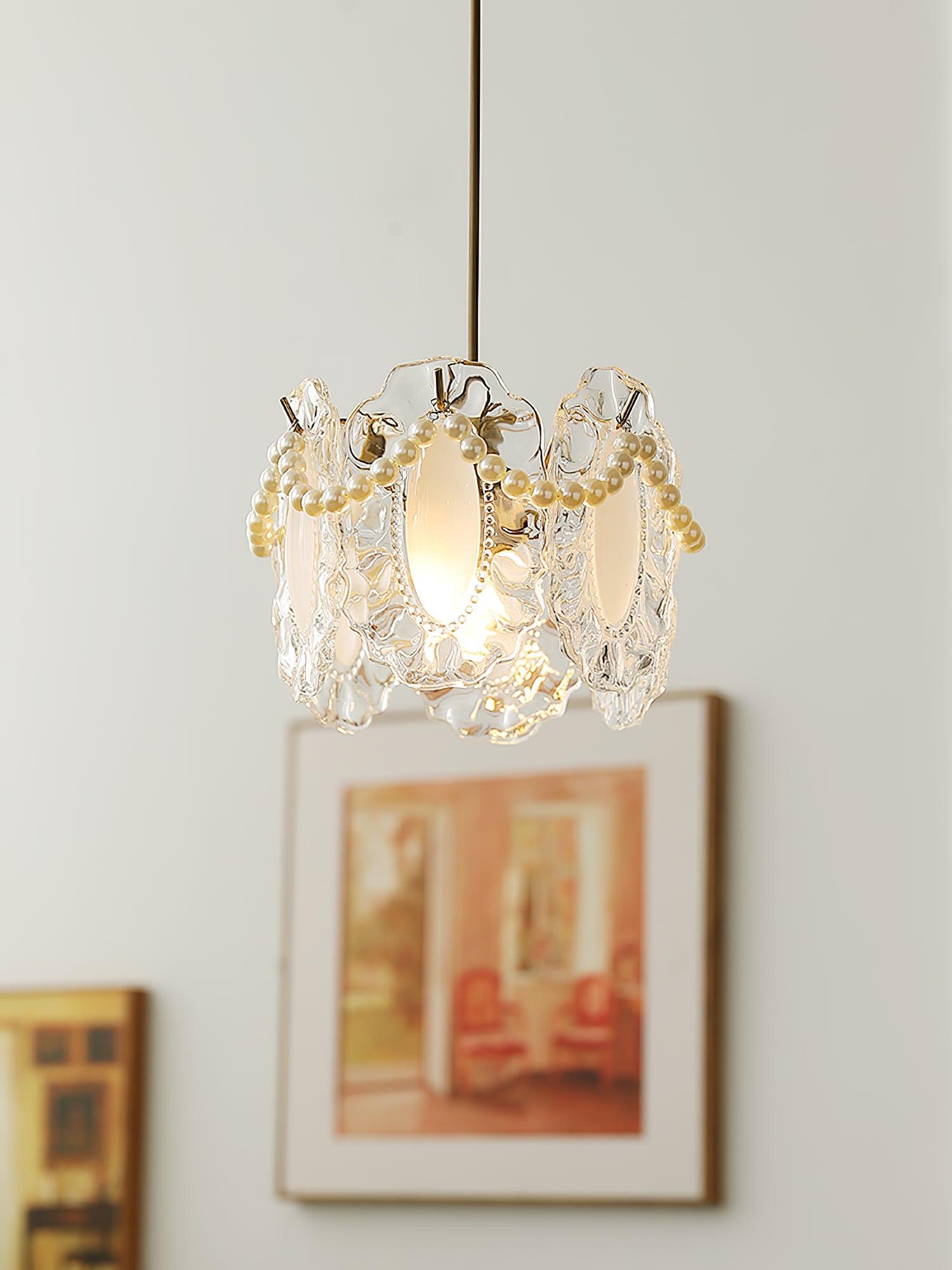 Mirello Glass Glam Pendant Lamp - Letslighting