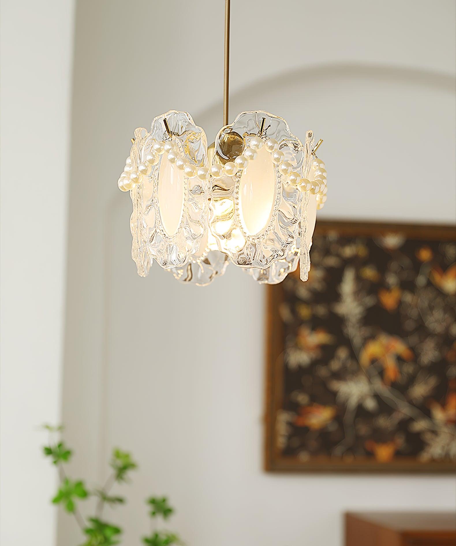 Mirello Glass Glam Pendant Lamp - Letslighting