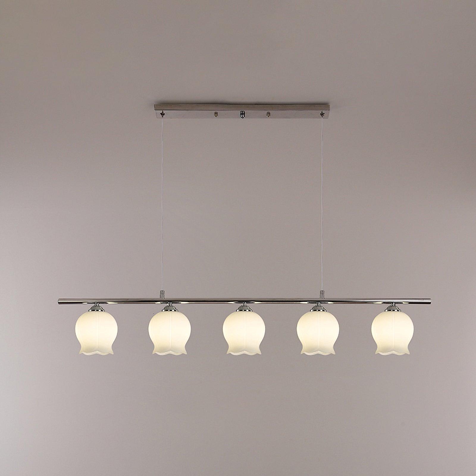 Evenara Modern Minimalist Floral Glass Pendant Lamp - Letslighting