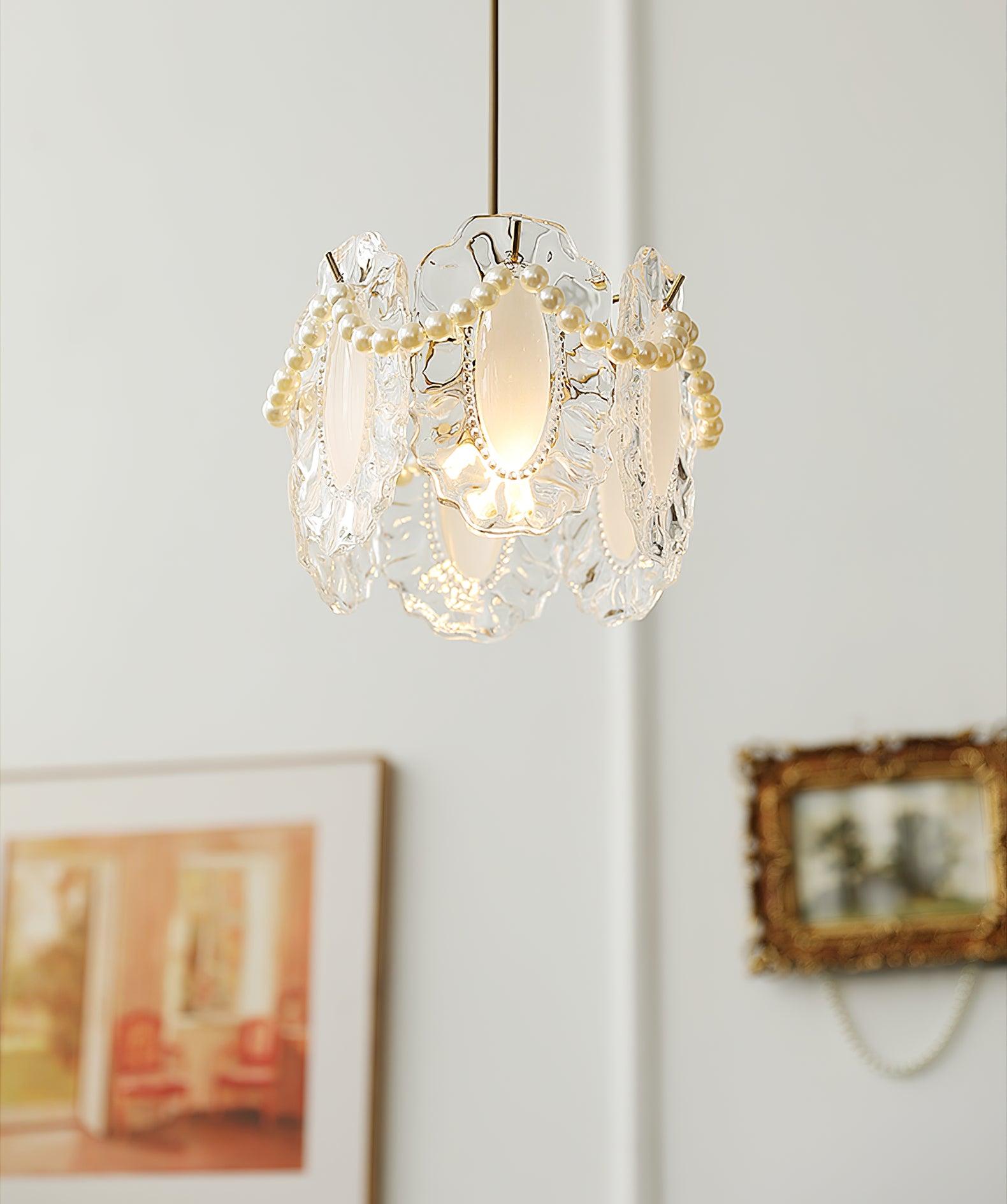 Mirello Glass Glam Pendant Lamp - Letslighting