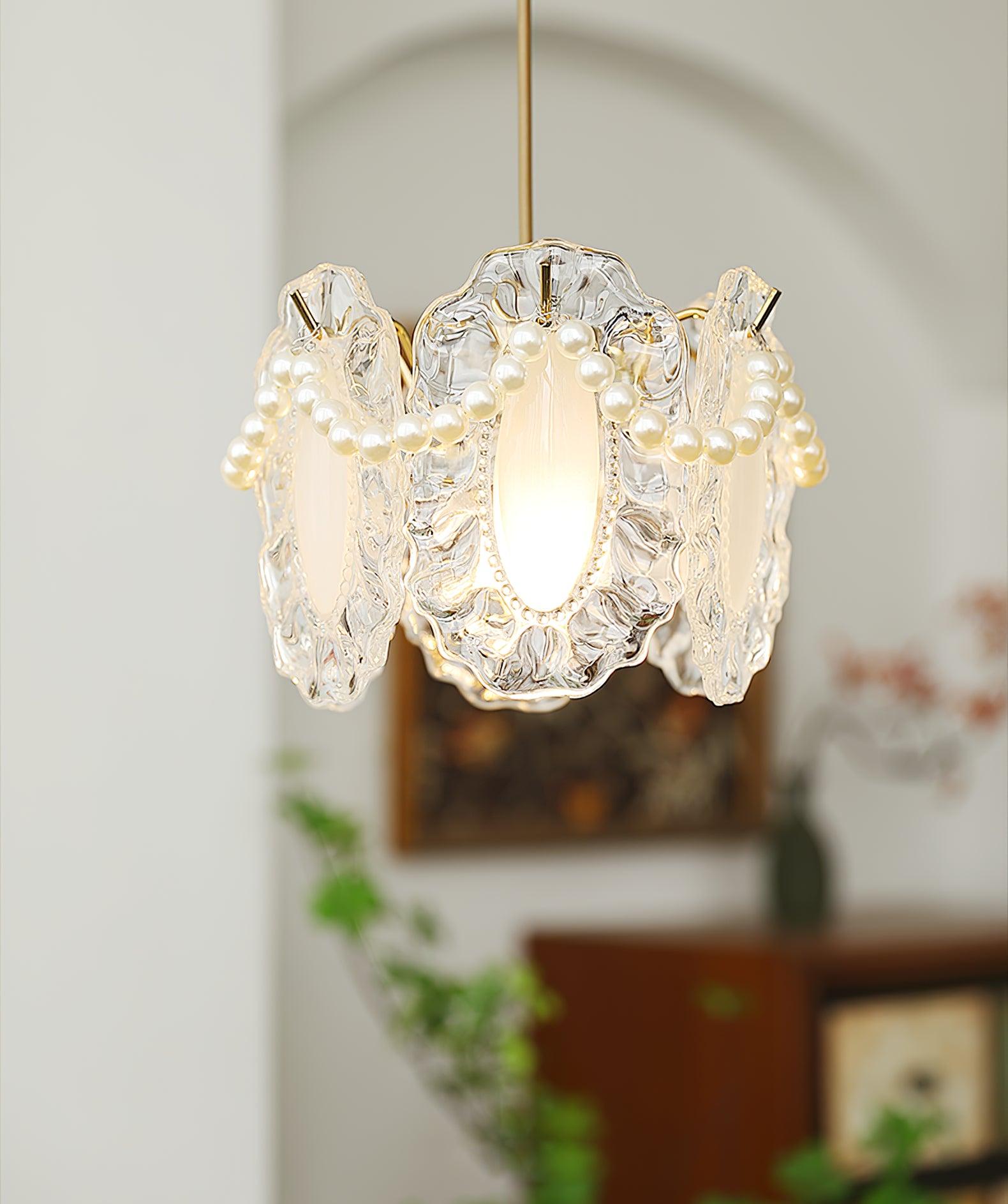 Mirello Glass Glam Pendant Lamp - Letslighting