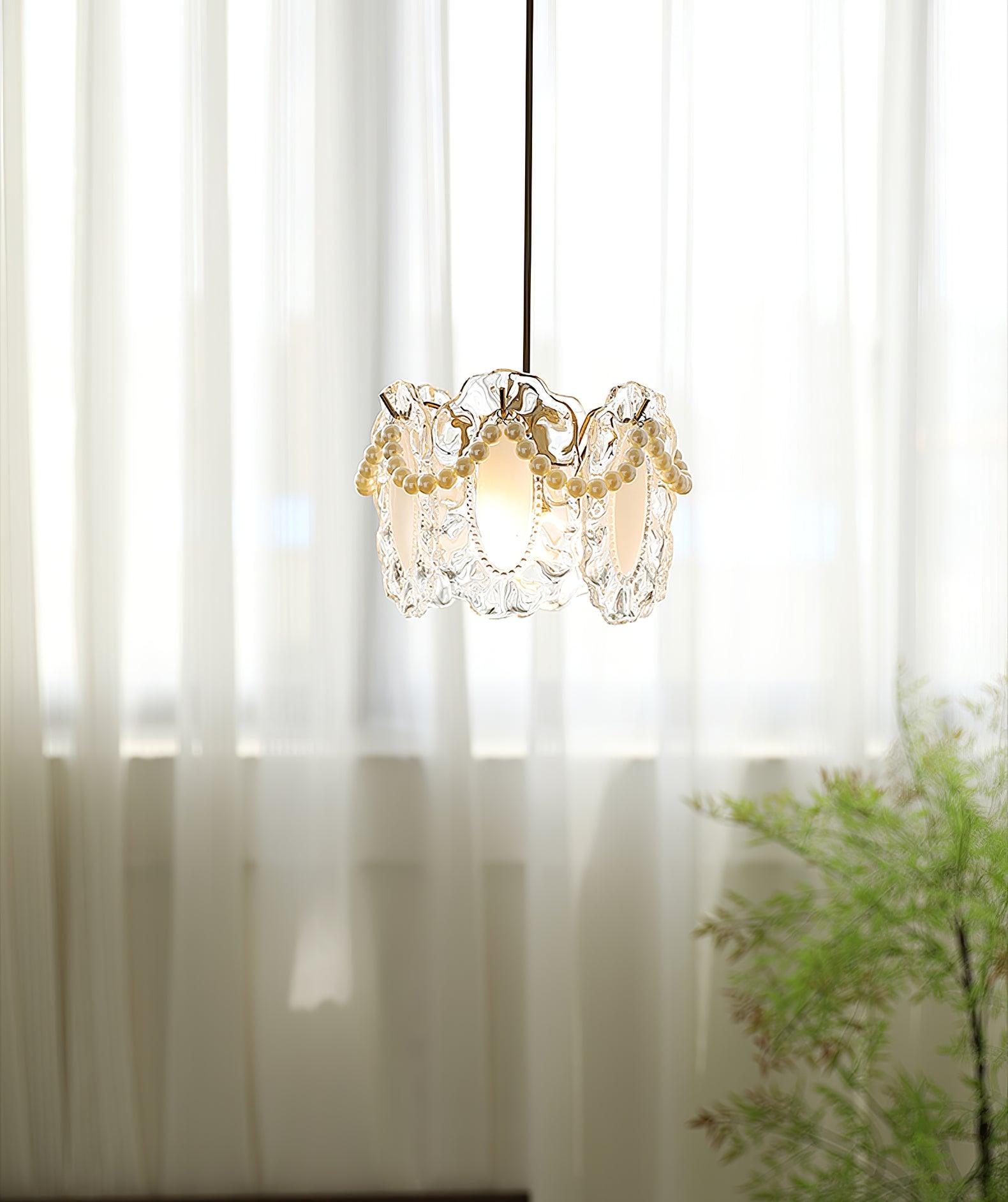 Mirello Glass Glam Pendant Lamp - Letslighting