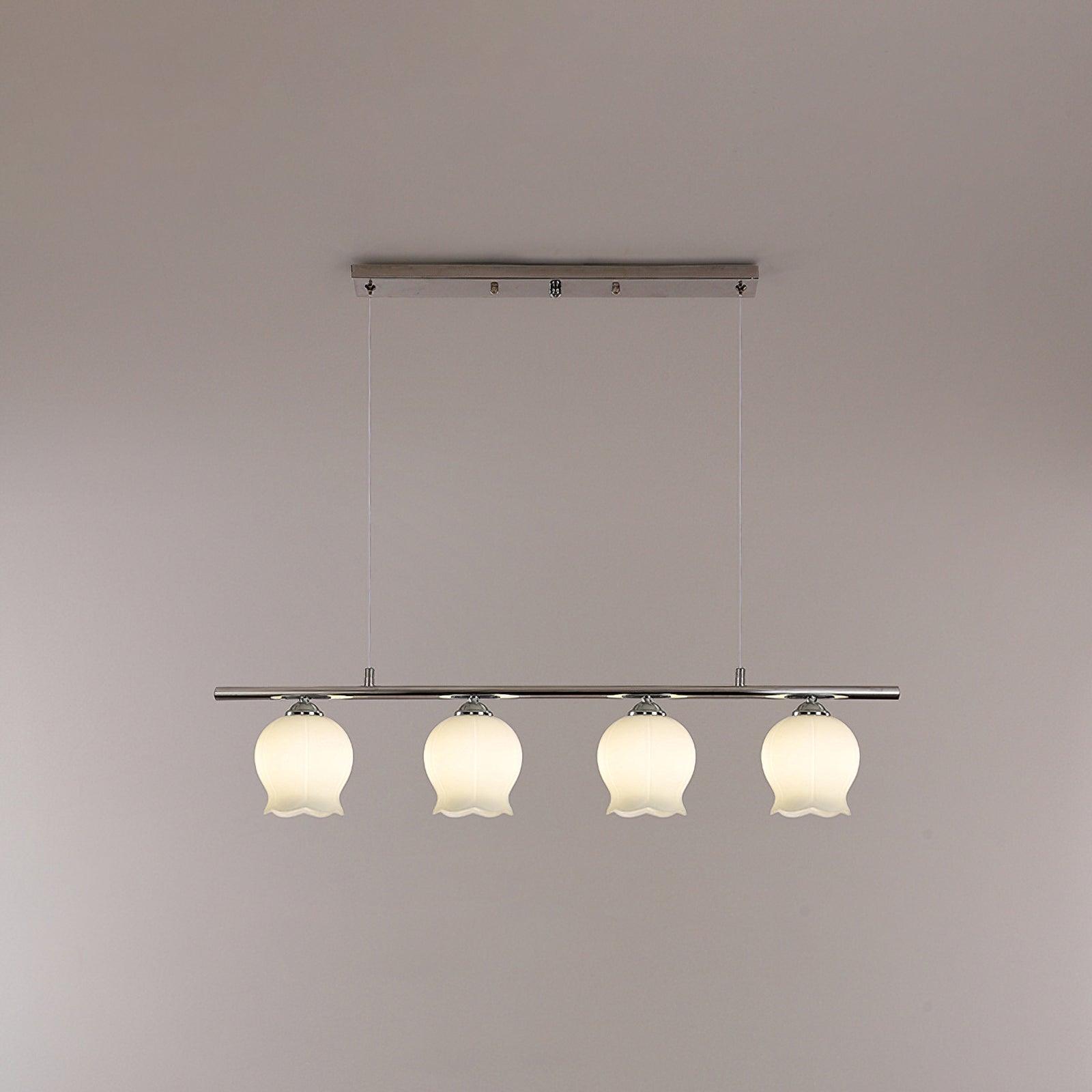 Evenara Modern Minimalist Floral Glass Pendant Lamp - Letslighting