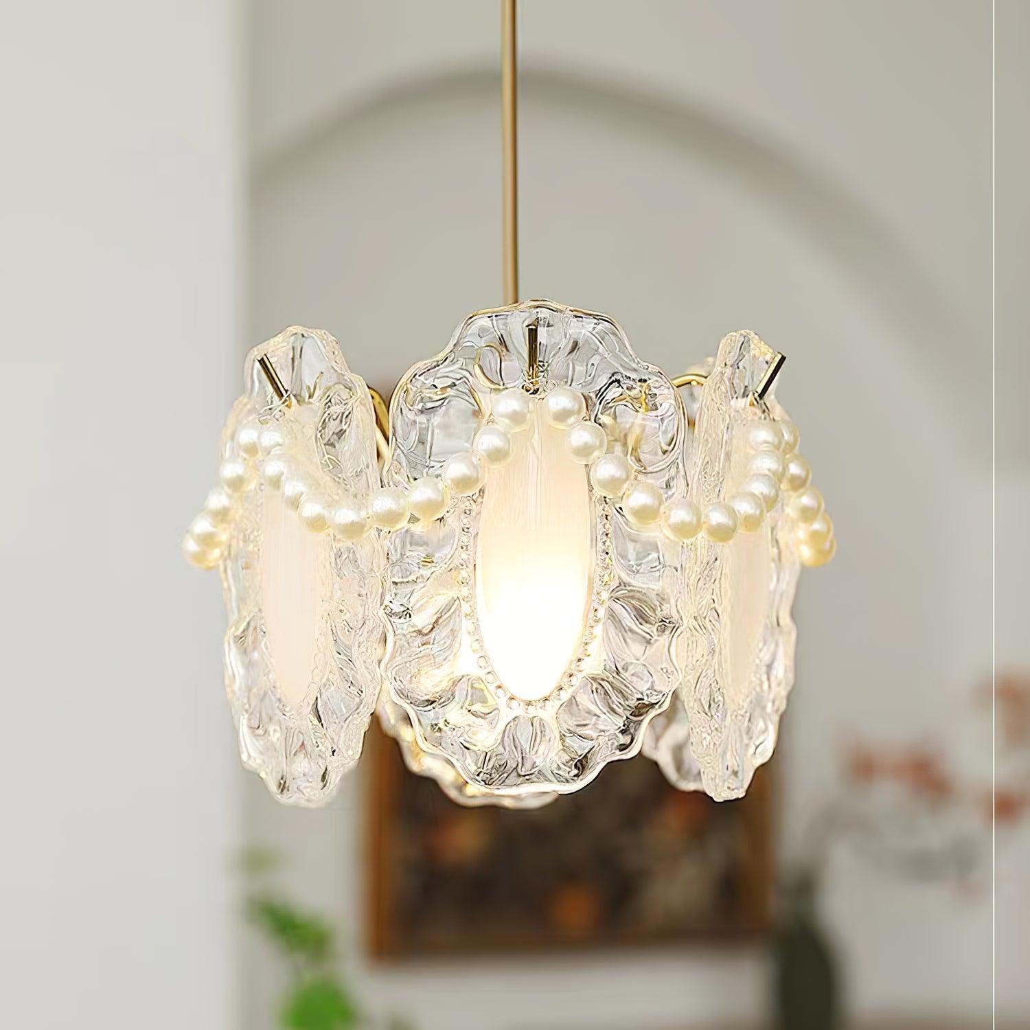 Mirello Glass Glam Pendant Lamp - Letslighting
