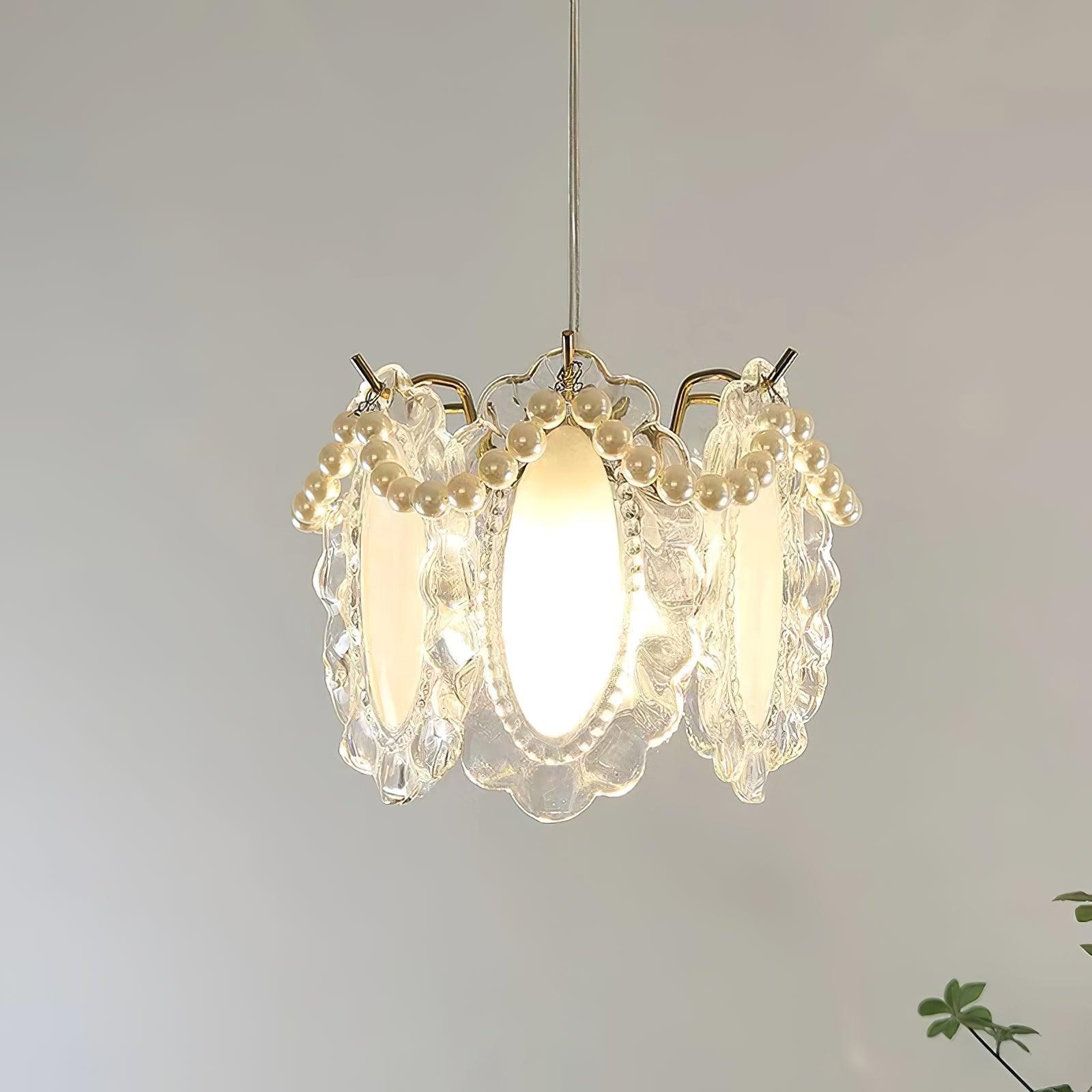 Mirello Glass Glam Pendant Lamp - Letslighting