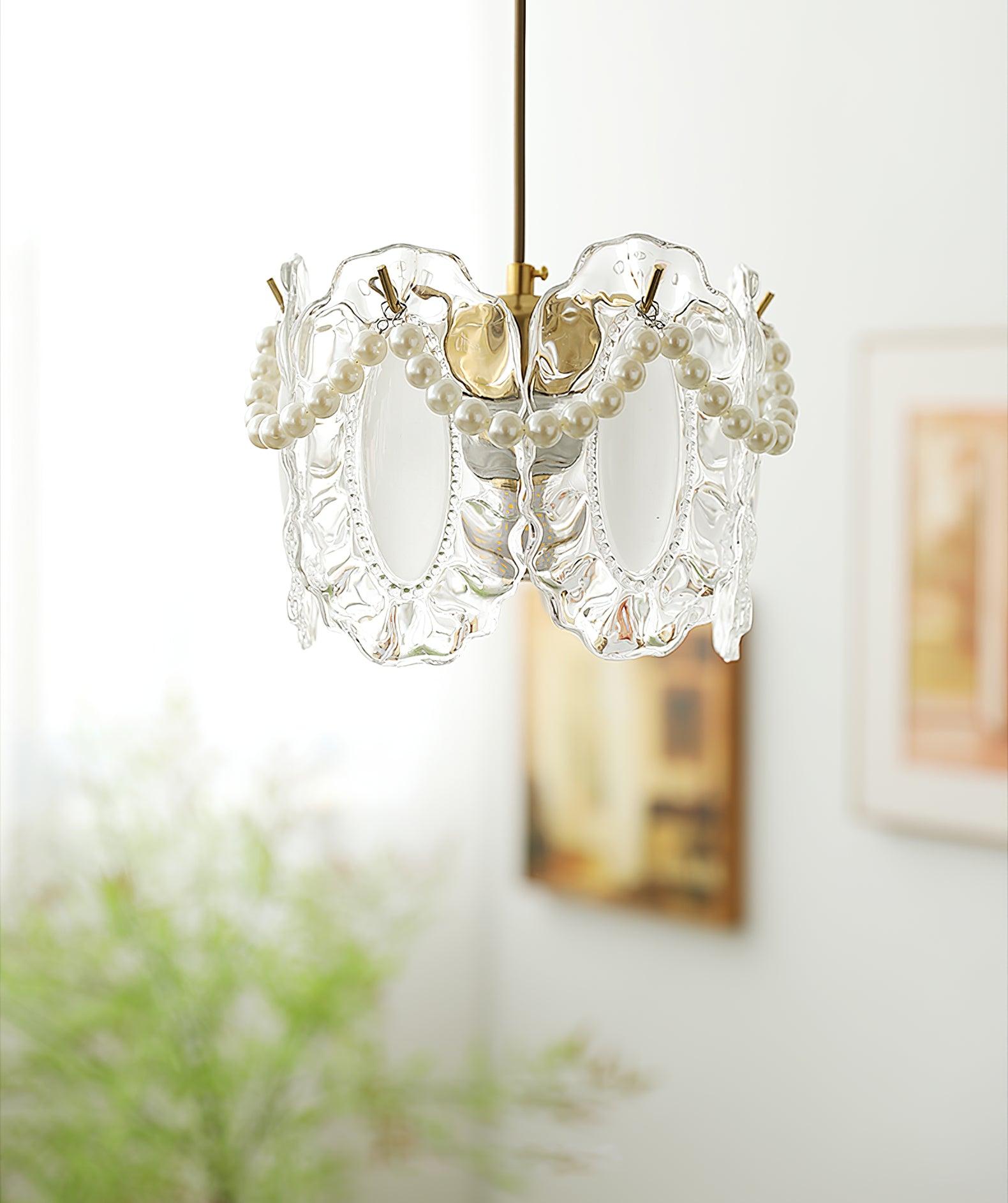 Mirello Glass Glam Pendant Lamp - Letslighting