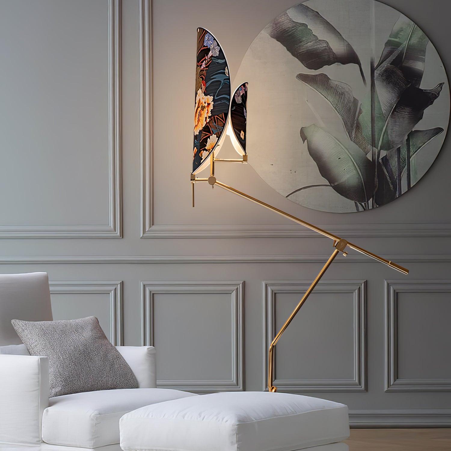 Vorenth Brass Floor Lamp - Letslighting
