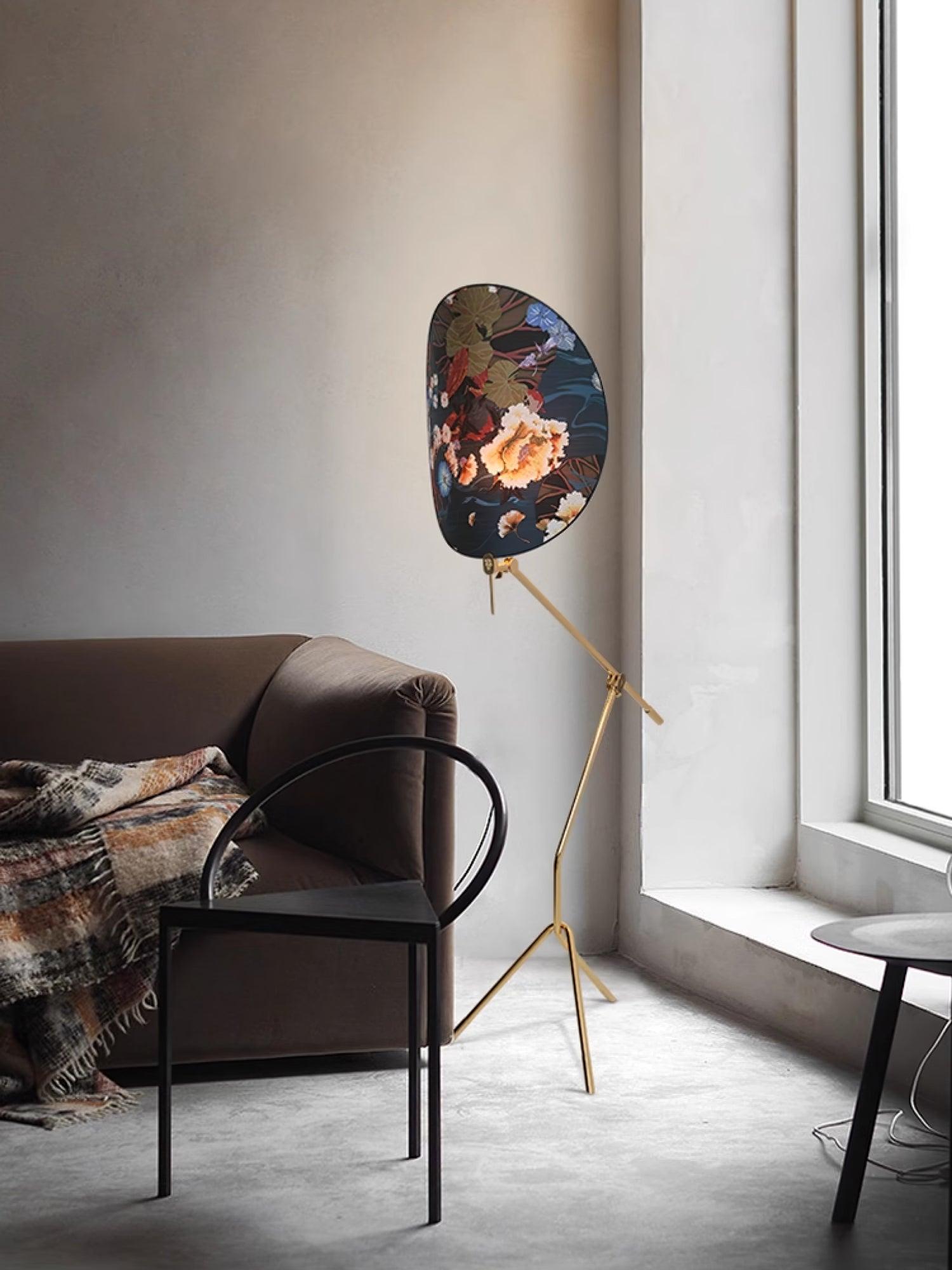 Vorenth Brass Floor Lamp - Letslighting