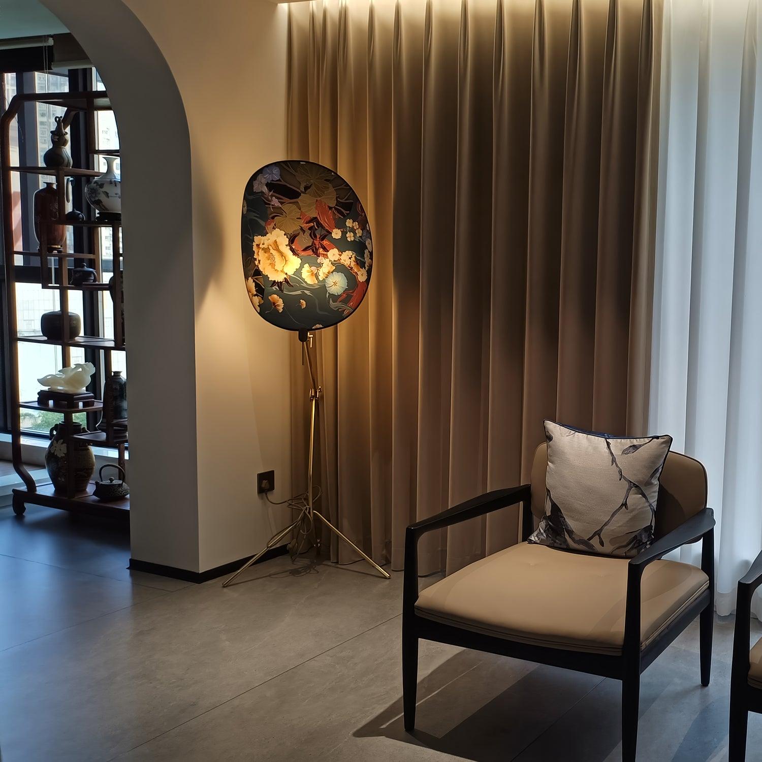 Vorenth Brass Floor Lamp - Letslighting