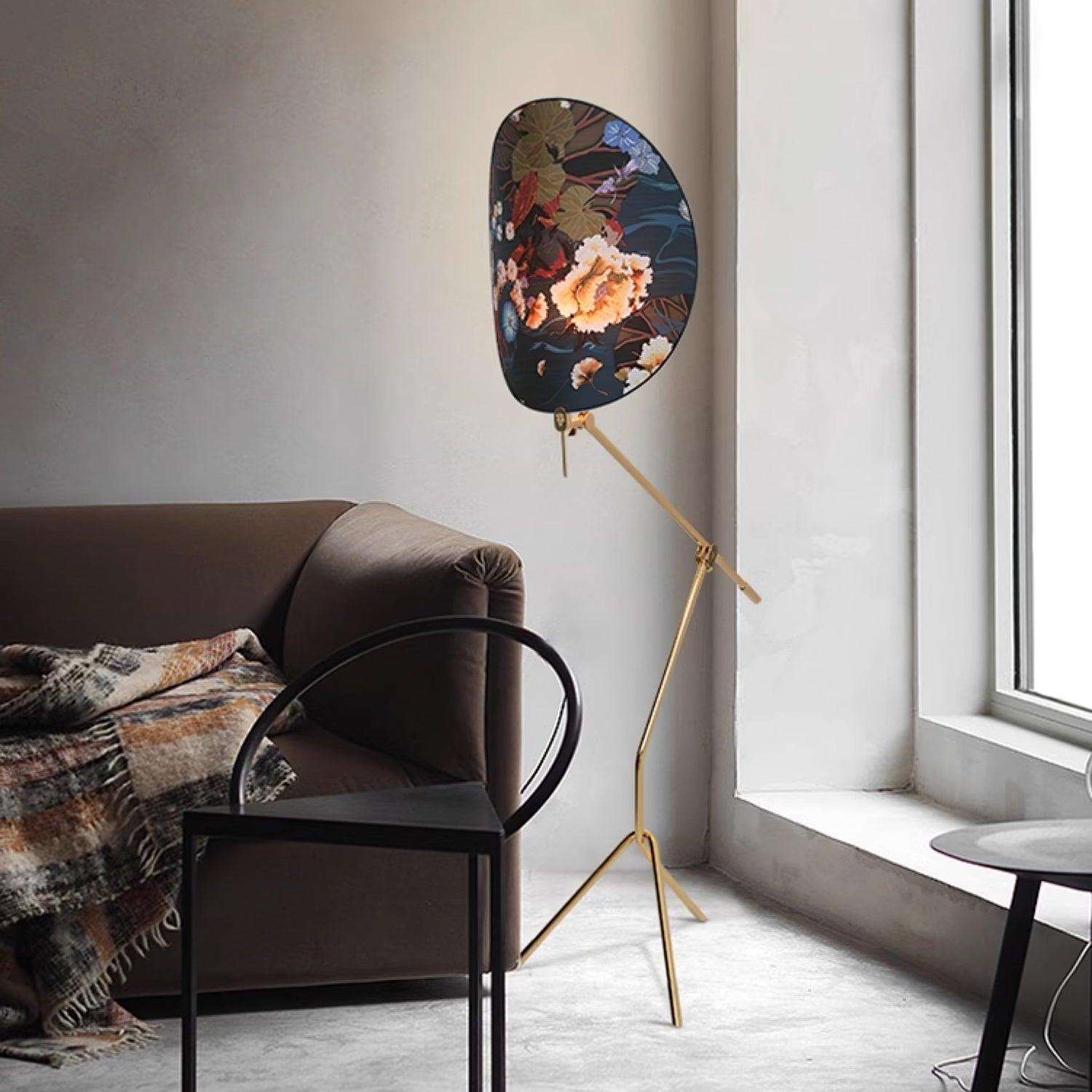 Vorenth Brass Floor Lamp - Letslighting
