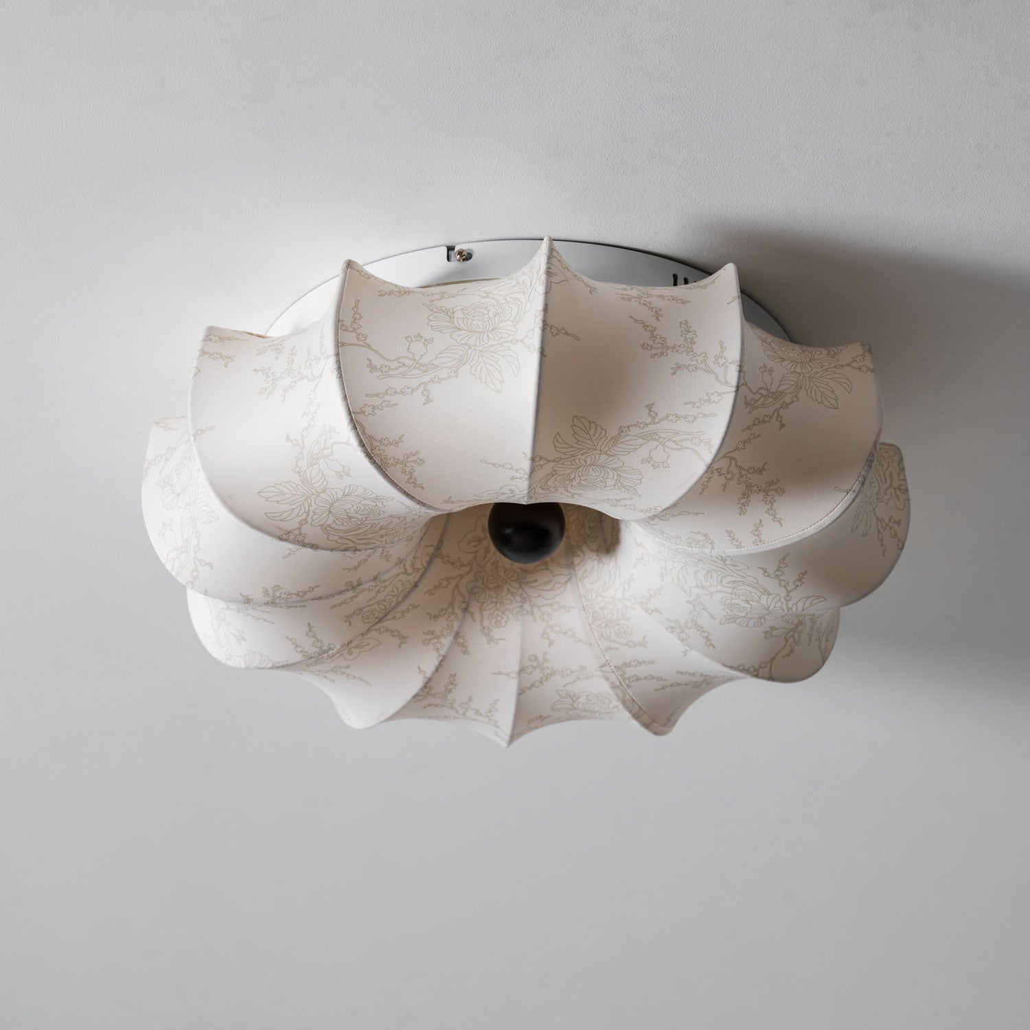 Vivaria Premium Nordic Art Wood Fabric Ceiling Light - Letslighting